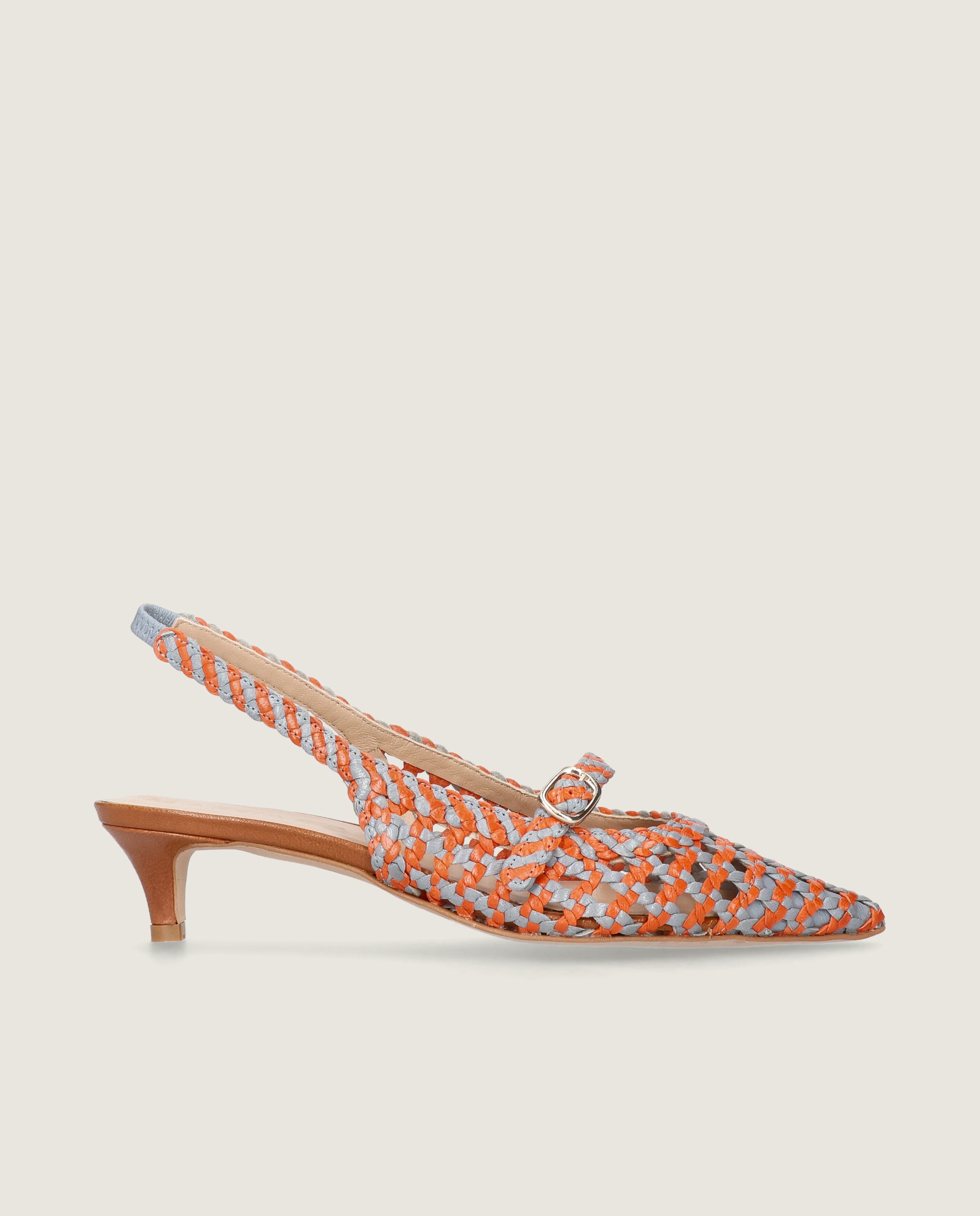 Salon Holly Naranjas Piel