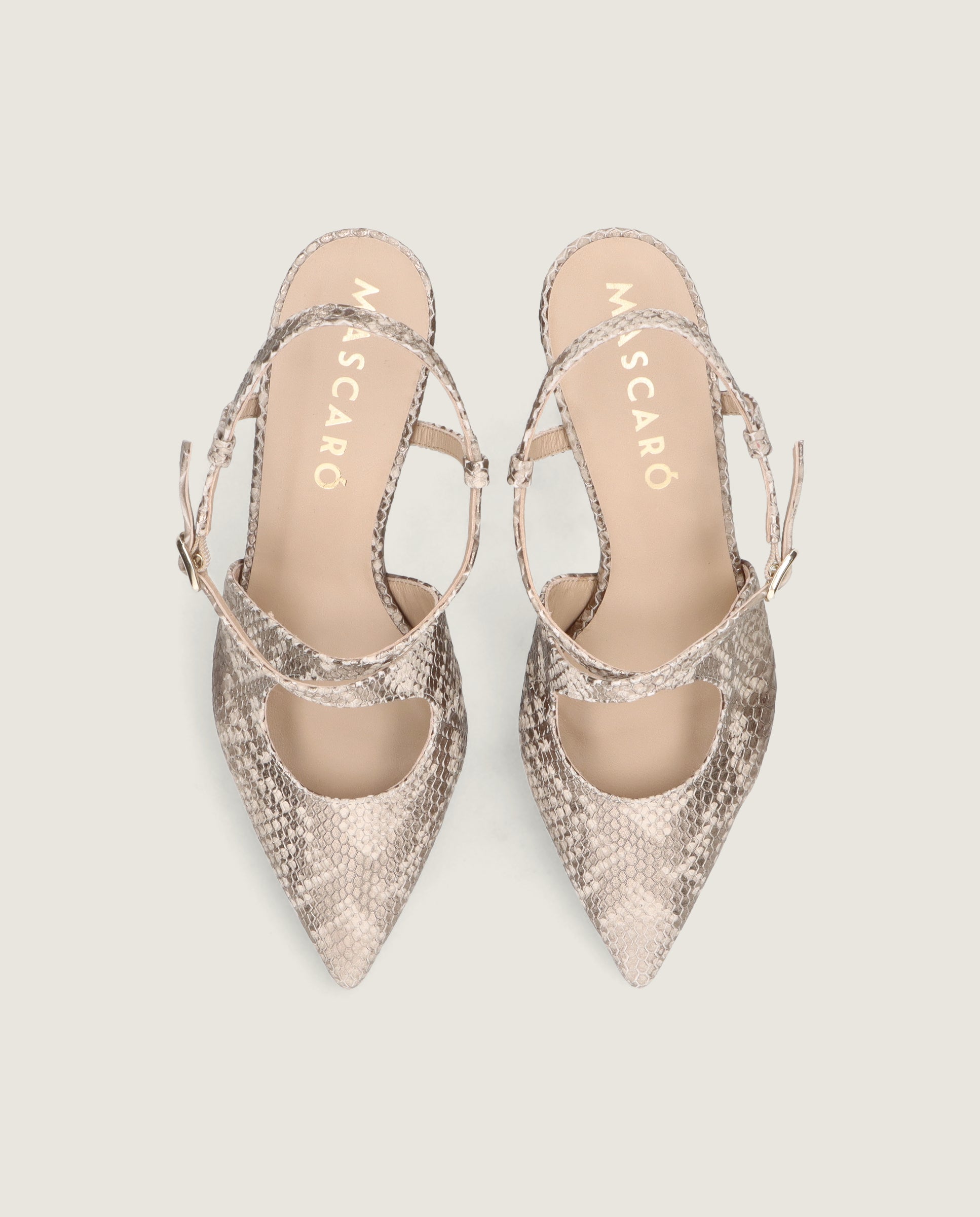 Salon Phoebe Dorados Pieles estampadas