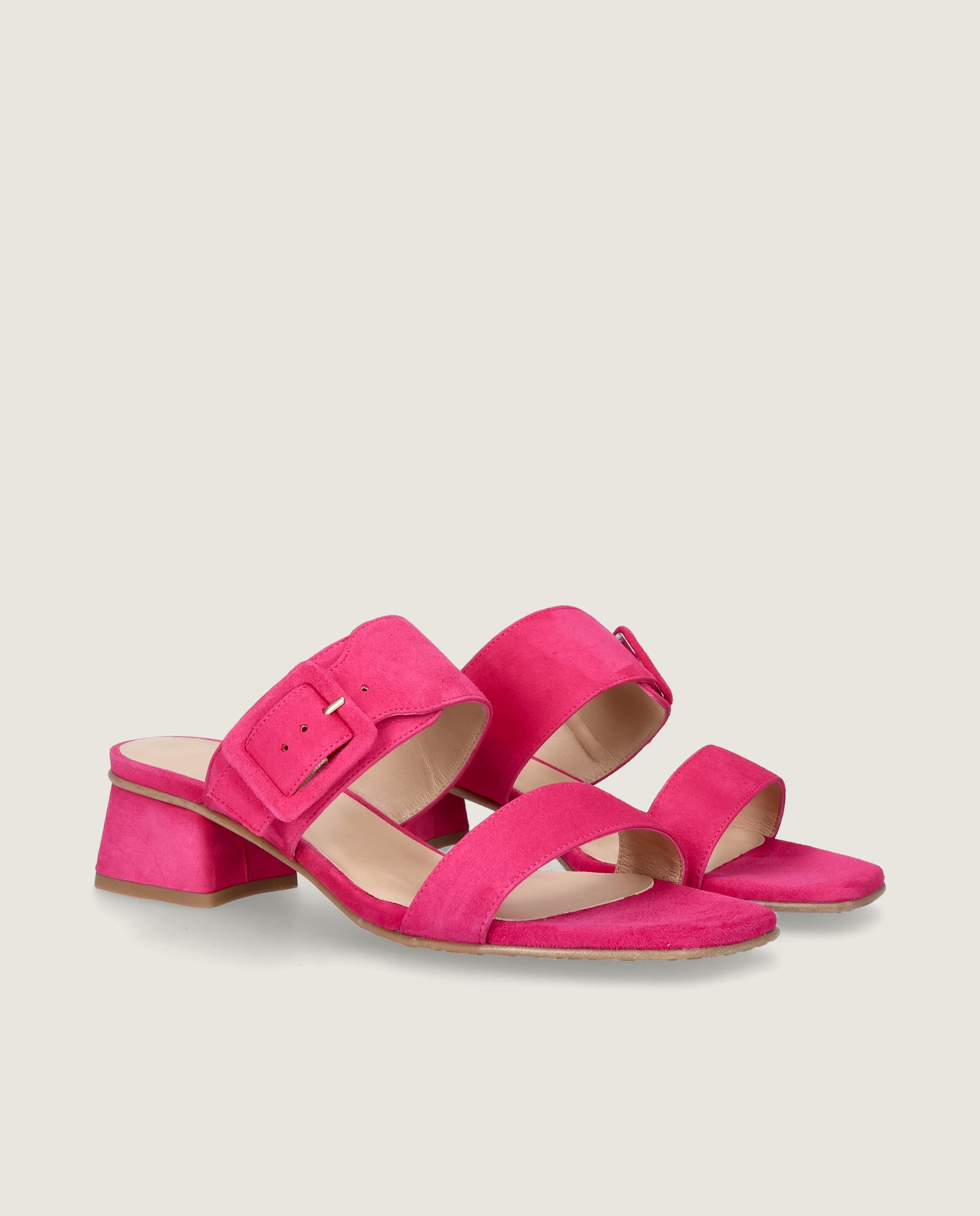 Imagen de Sandalias Cannes Rosas Ante por Mascaro