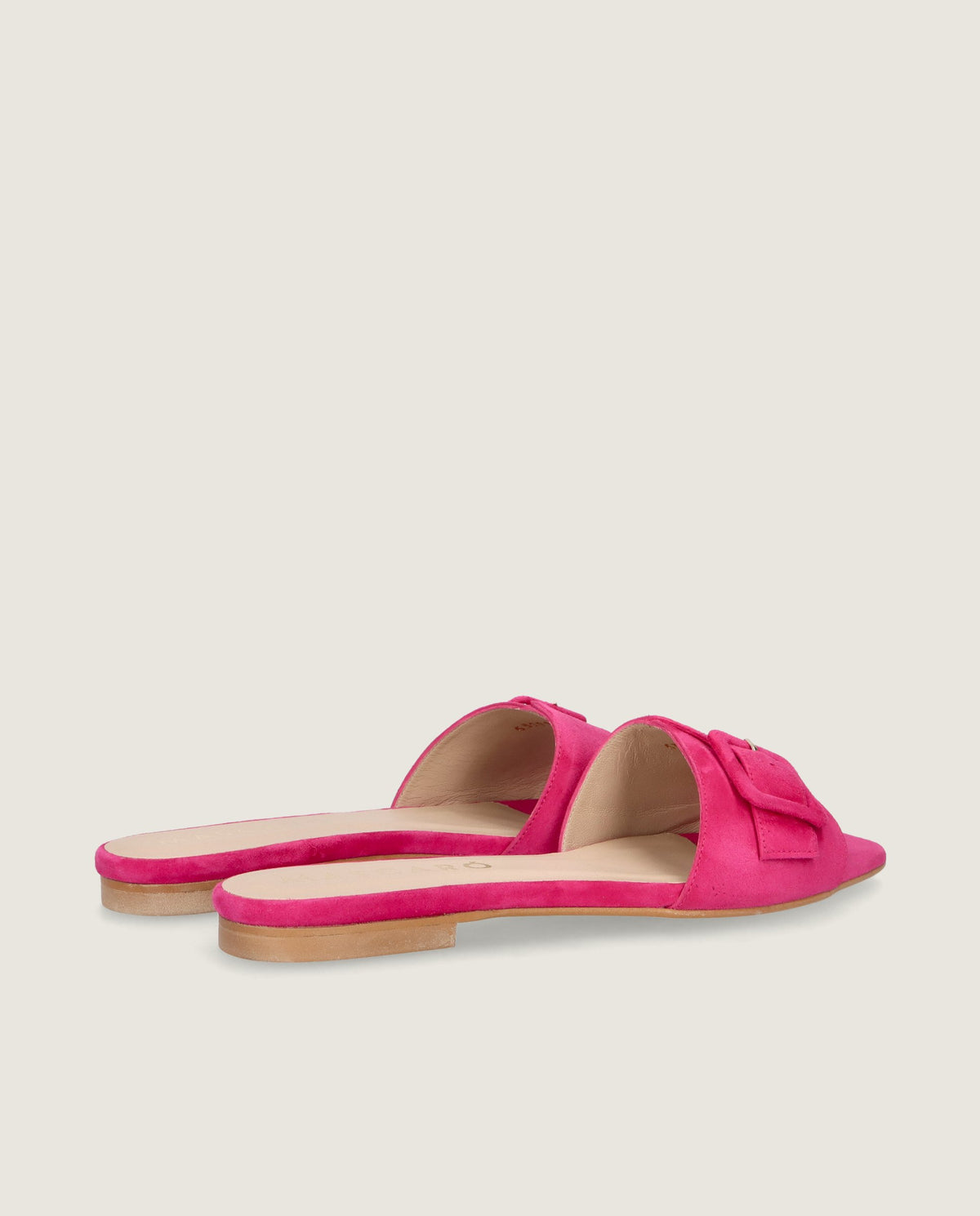 Isla Sandal in hot pink suede