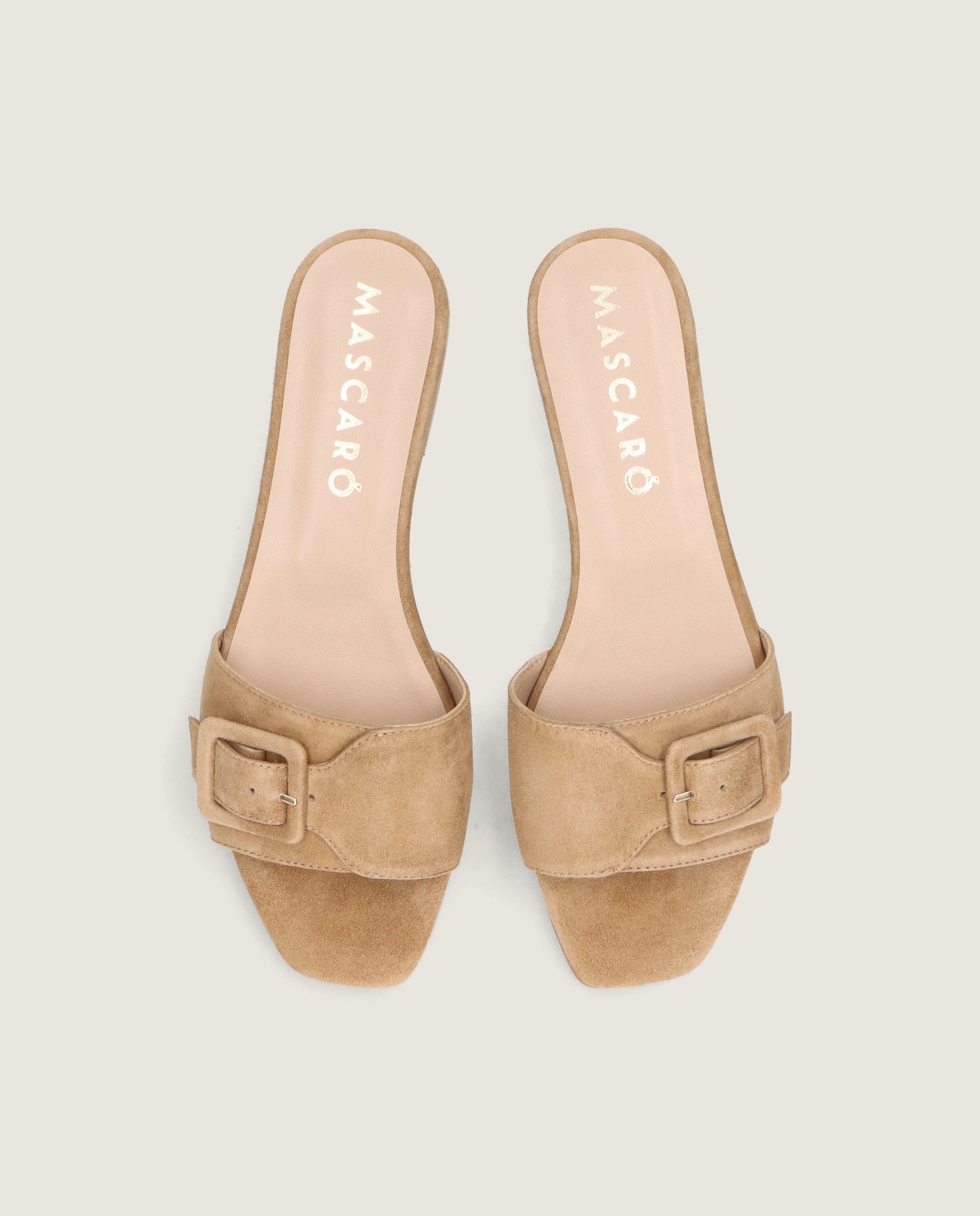 Sandalias Isla Marrones Ante