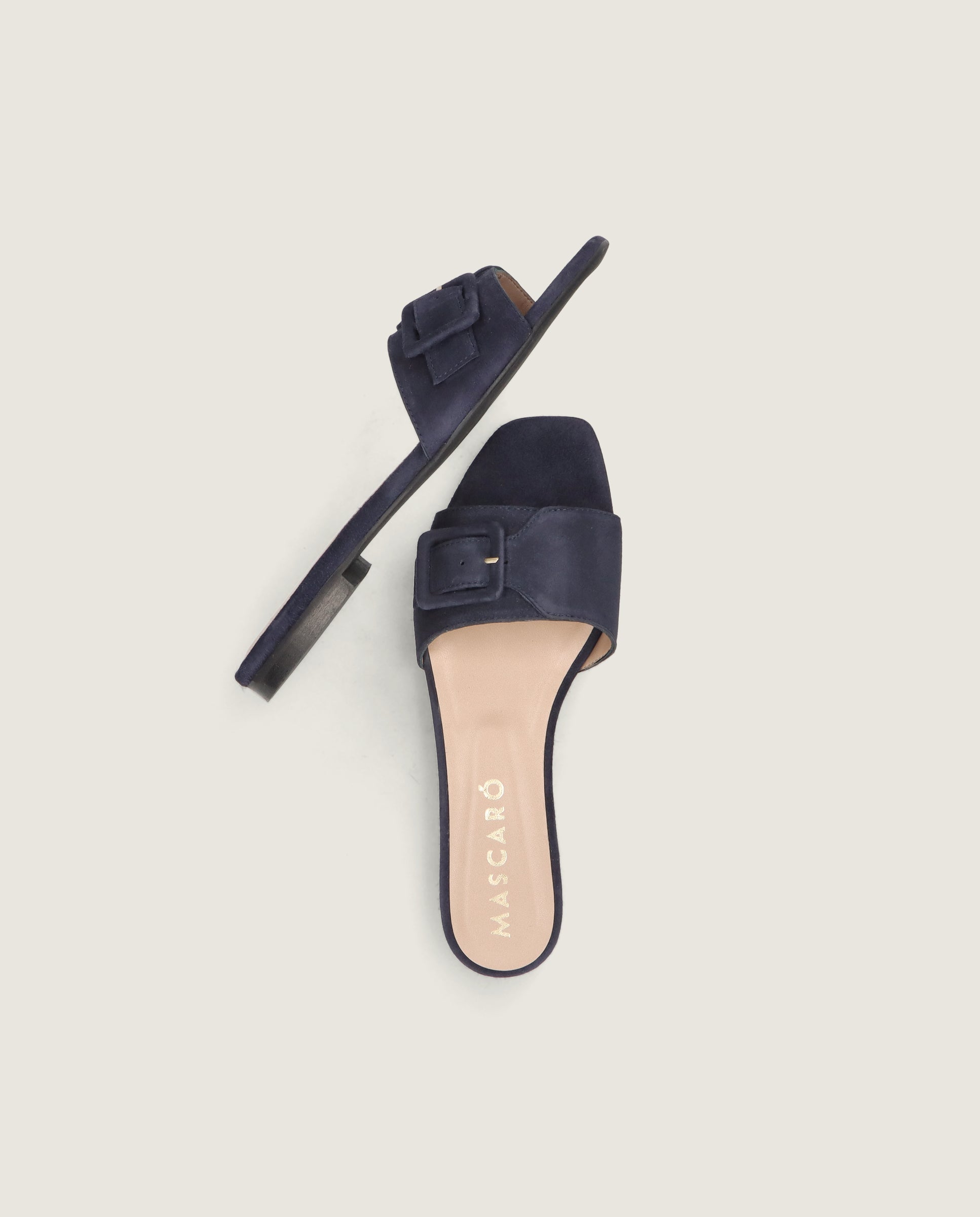 Sandalias Isla Azules Ante