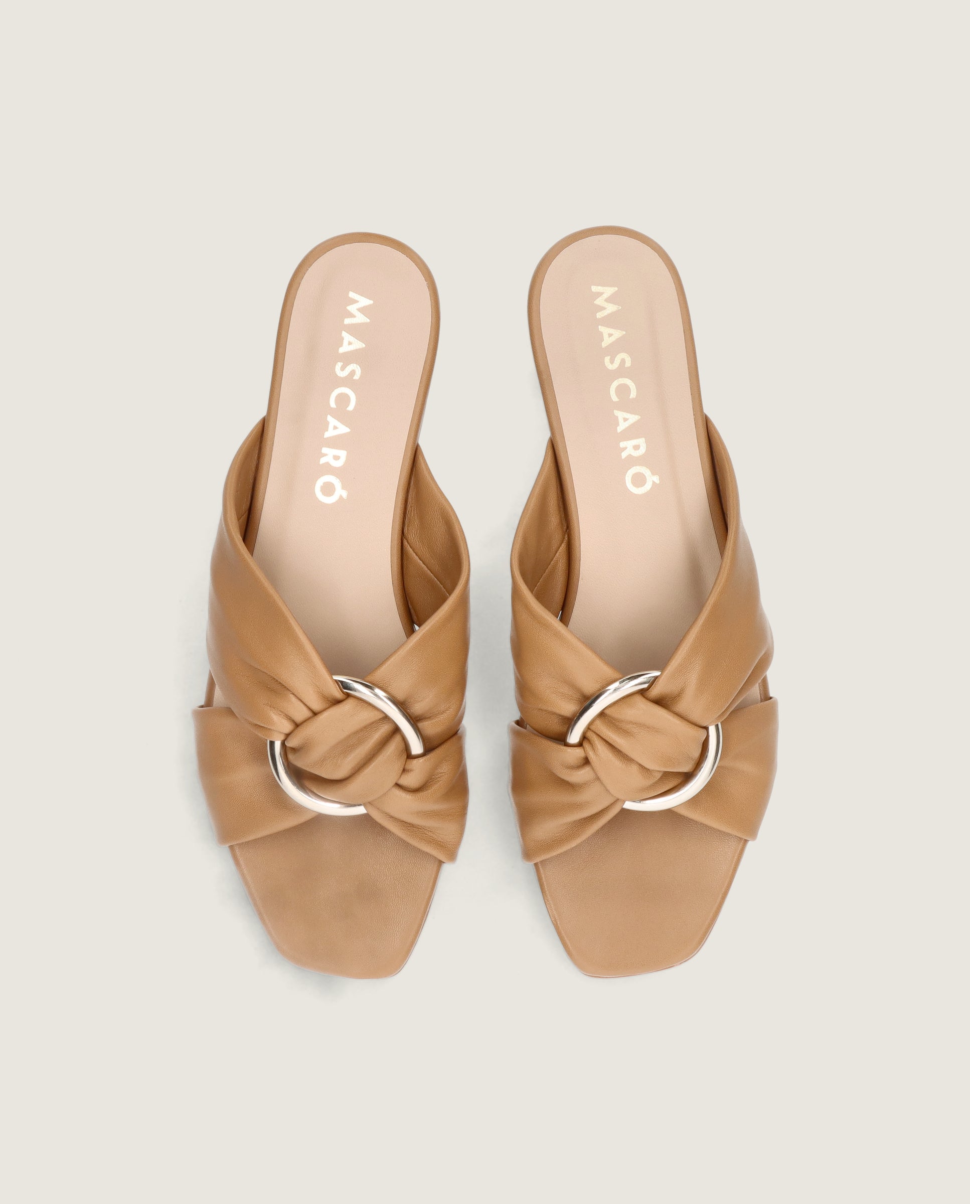 Sandalias Isla Marrones Piel