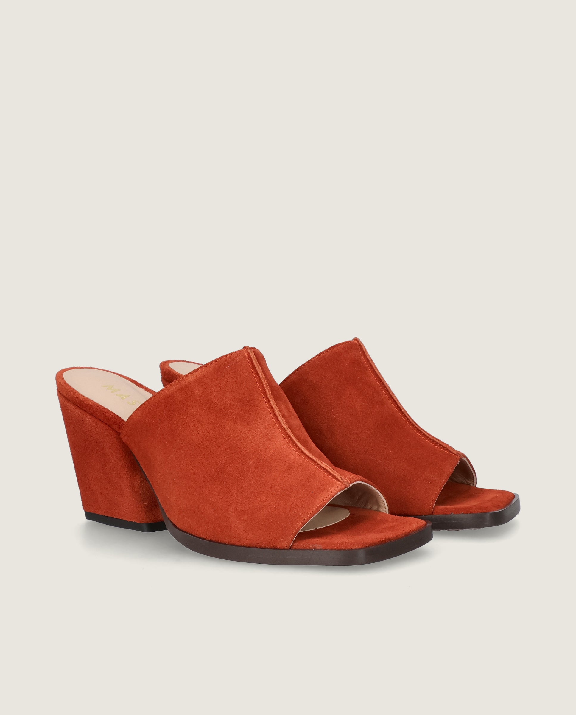 Imagen de Sandalias Emi Naranjas Ante por Mascaro