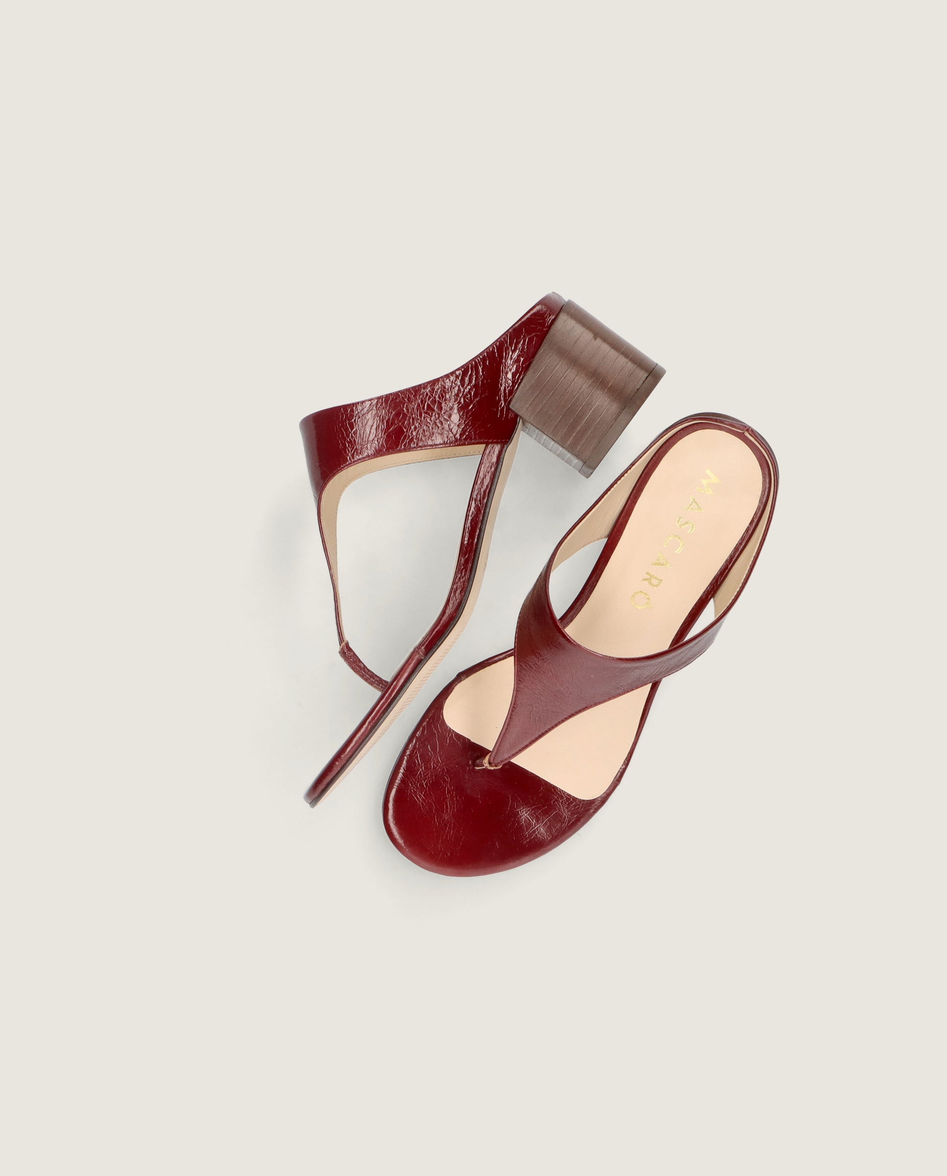 Sandalias Rosanna Rojos Piel