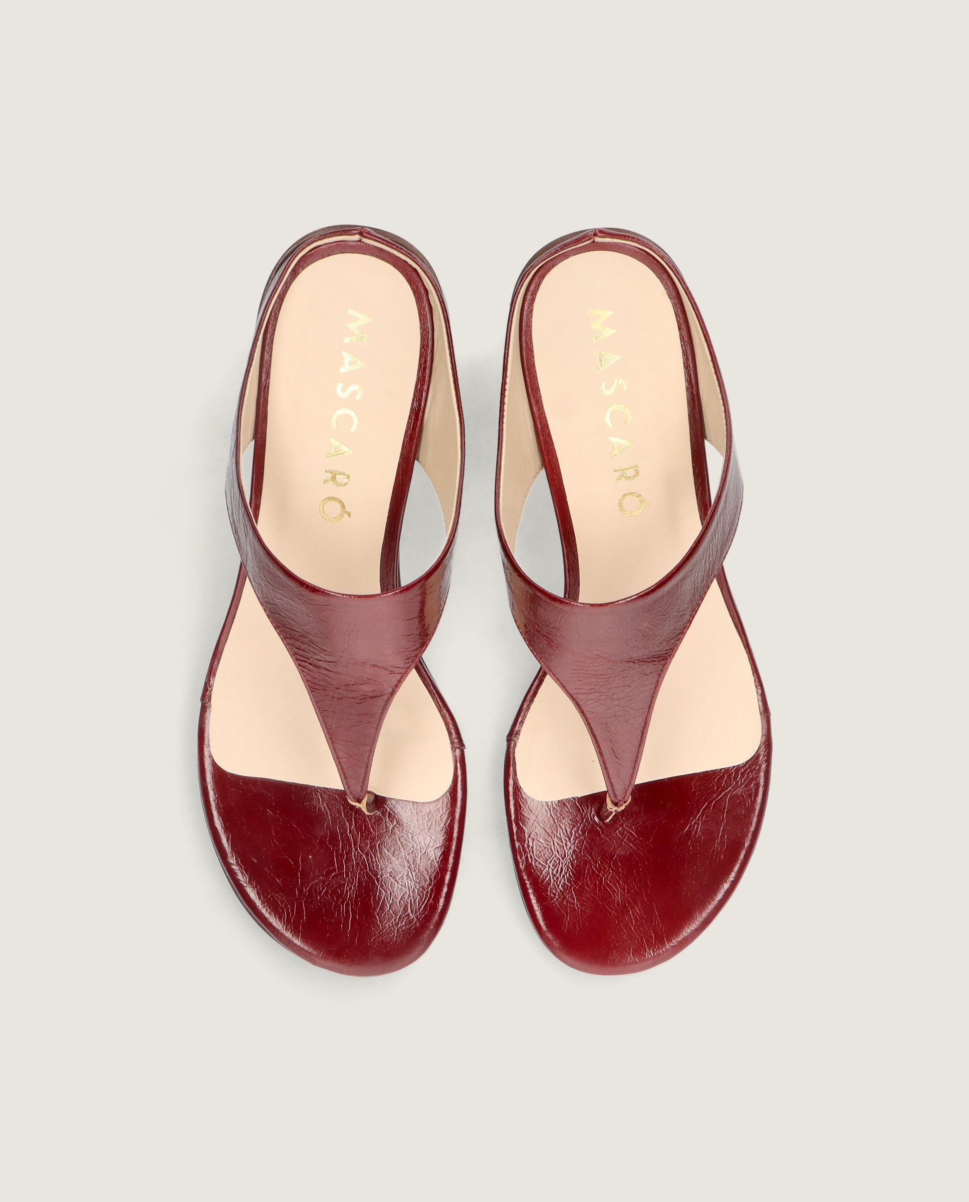 Sandalias Rosanna Rojos Piel