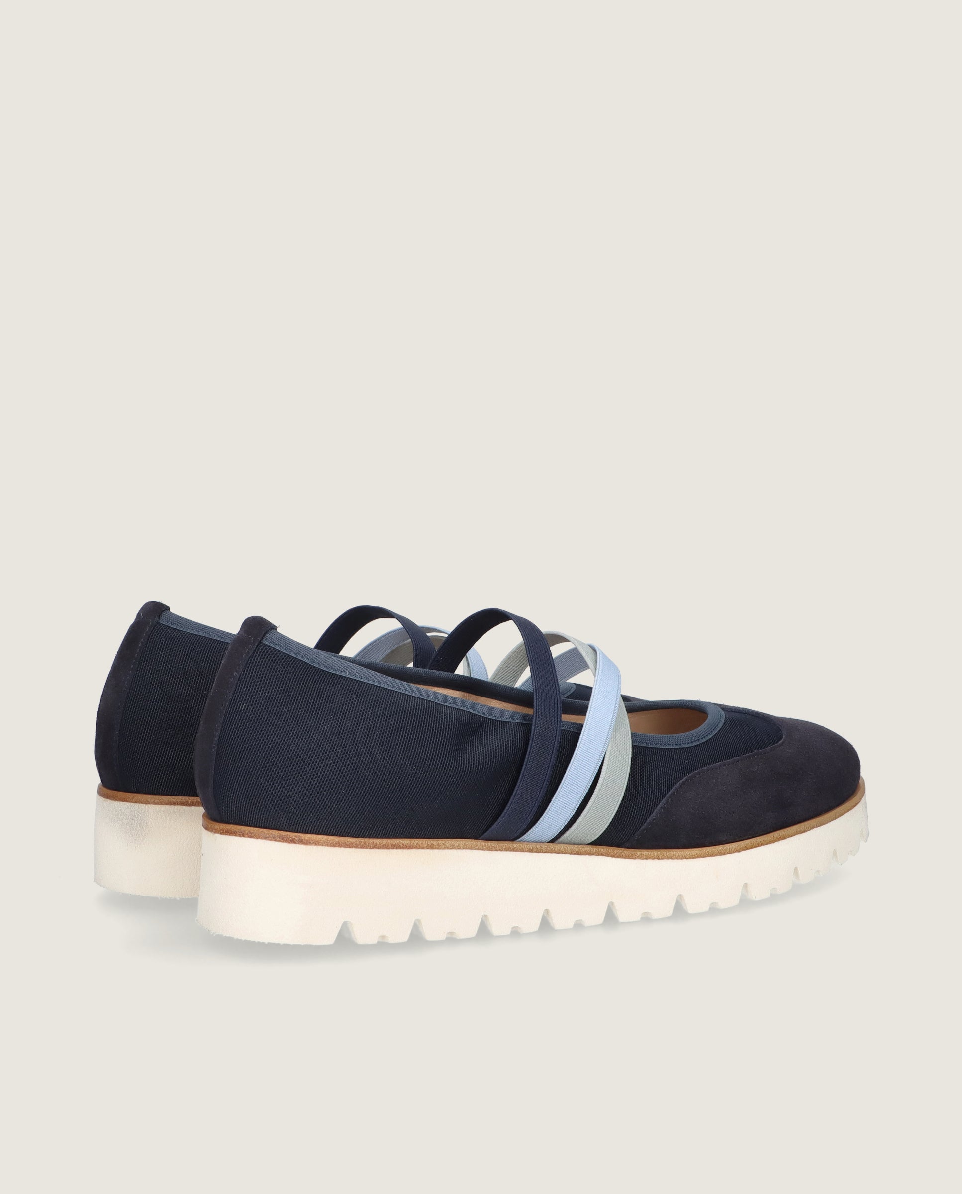 Bailarinas Charlize Azules Ante