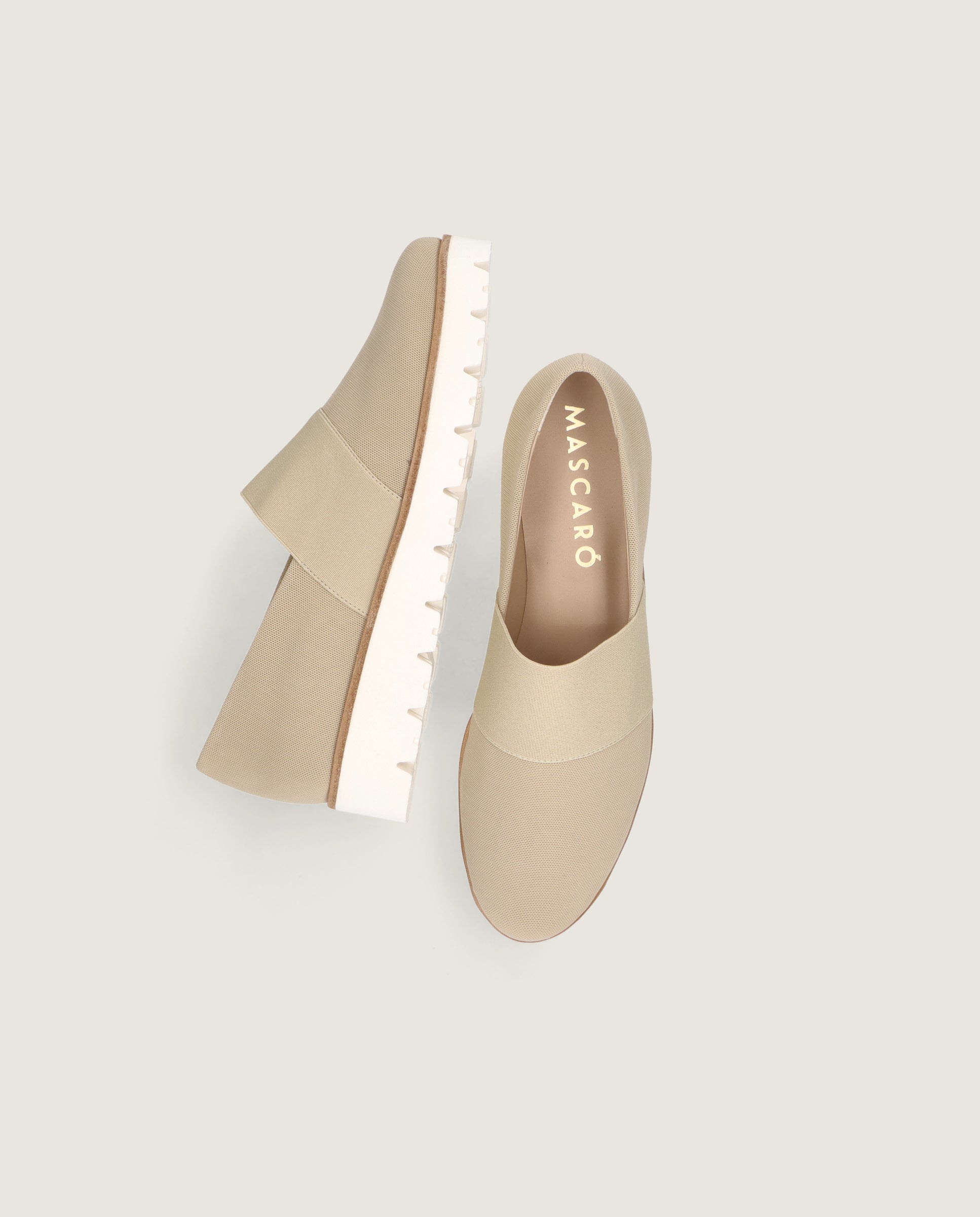 Morunos Charlize Beiges Tejidos