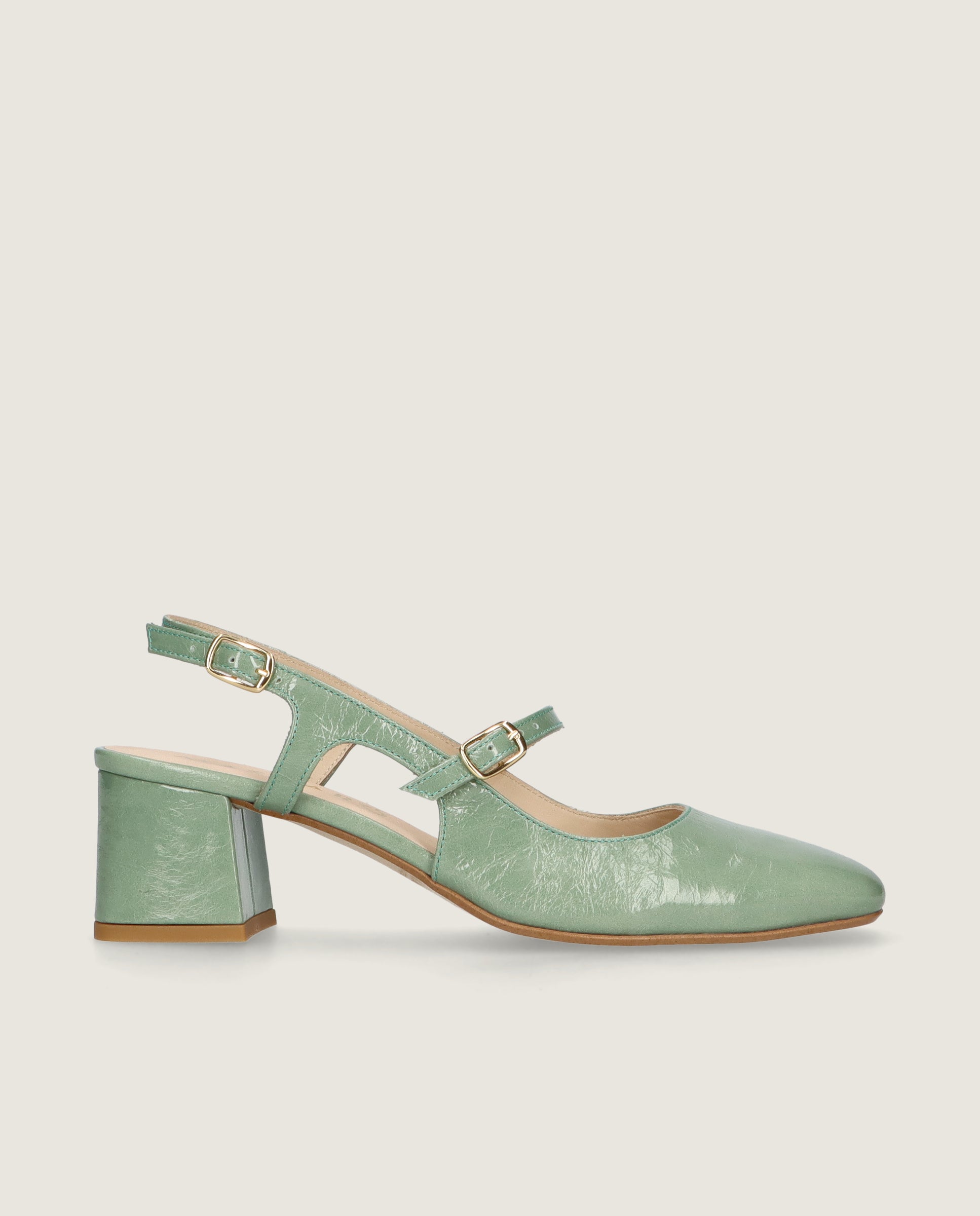 Salon Emeline Verdes Piel