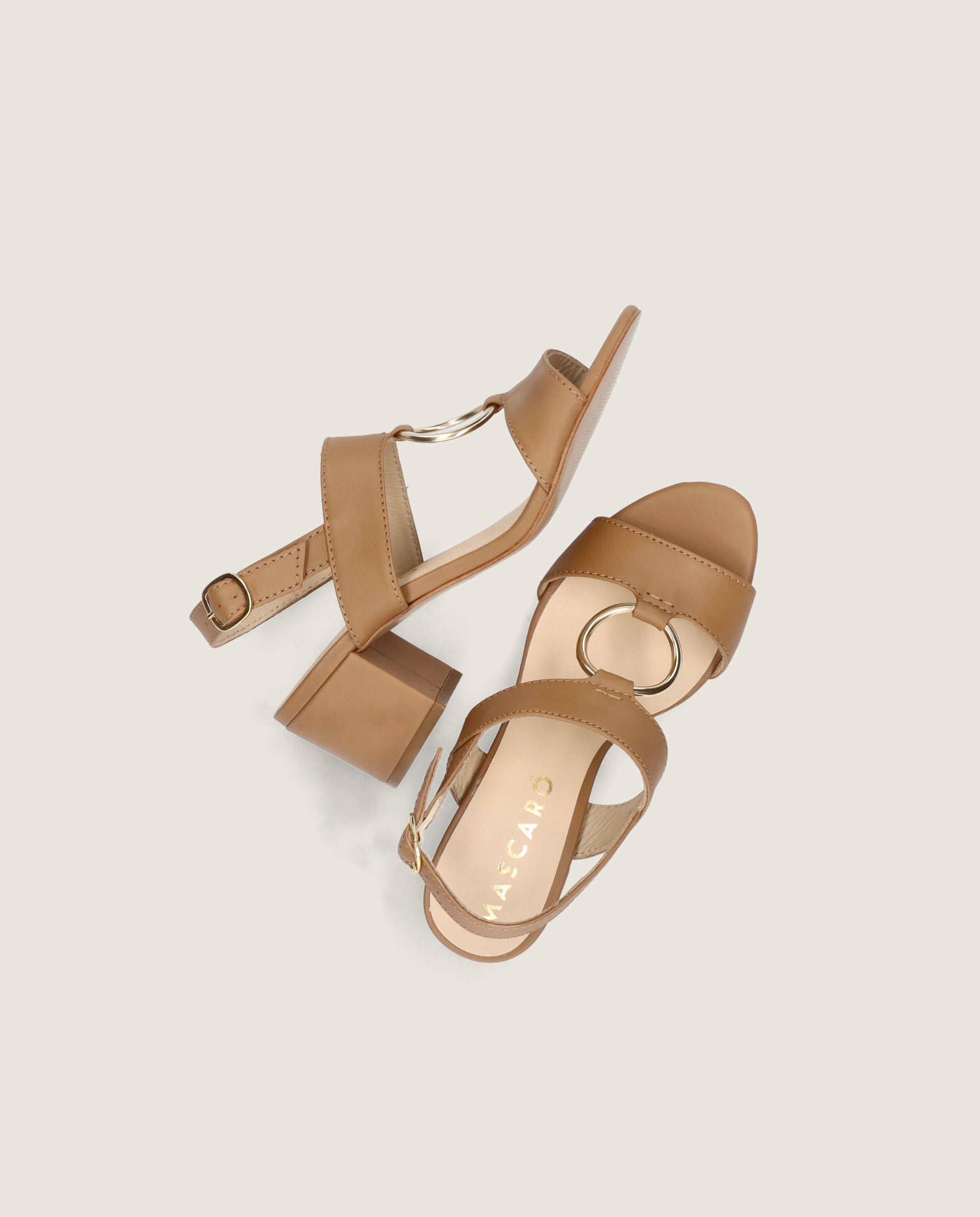 Sandalias Emilia Marrones Piel