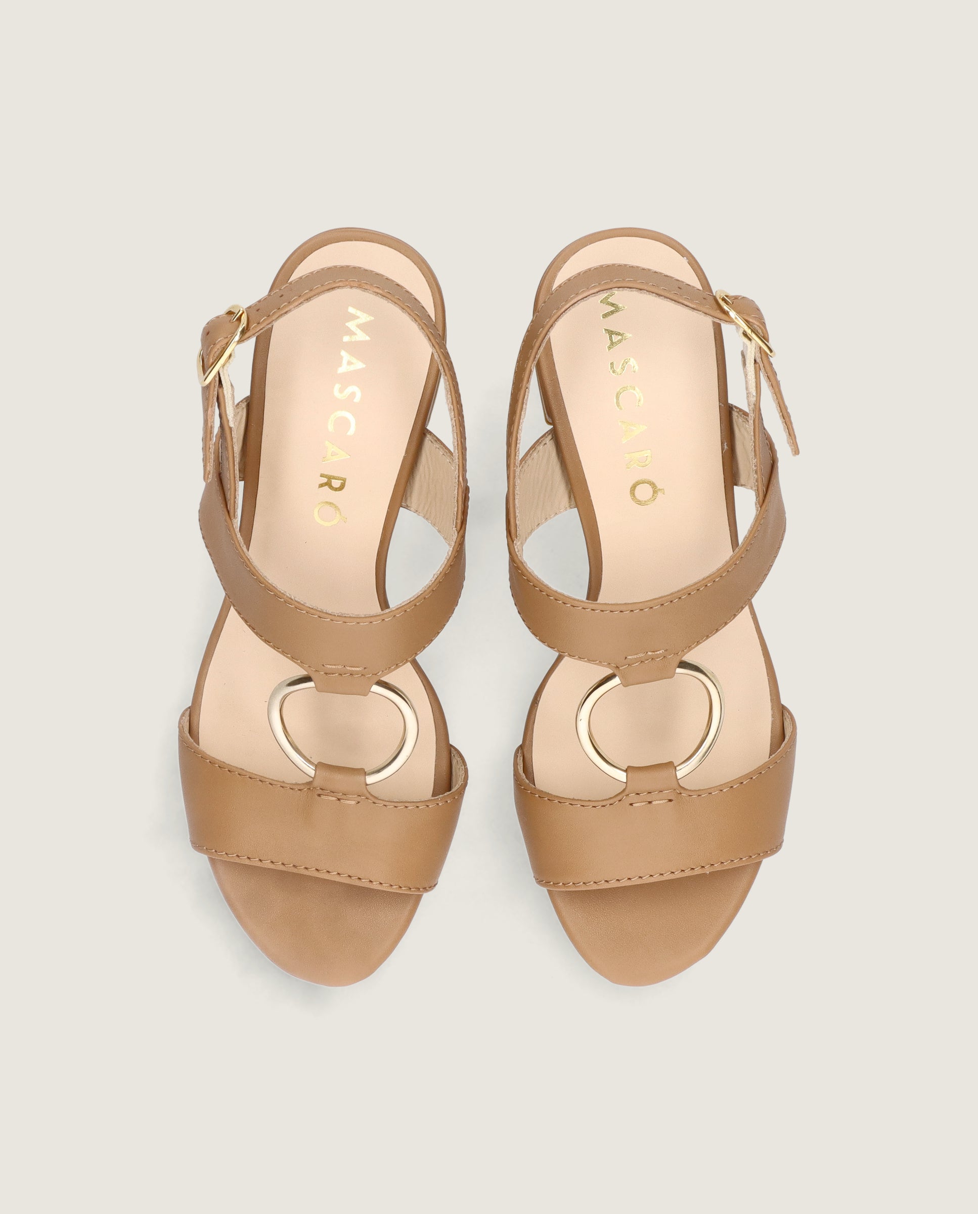 Sandalias Emilia Marrones Piel