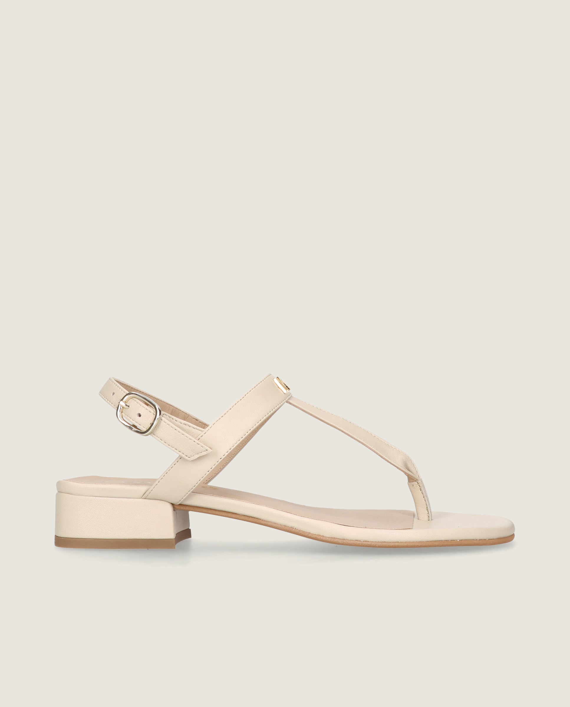 Sandalias Amelie Blancos Piel