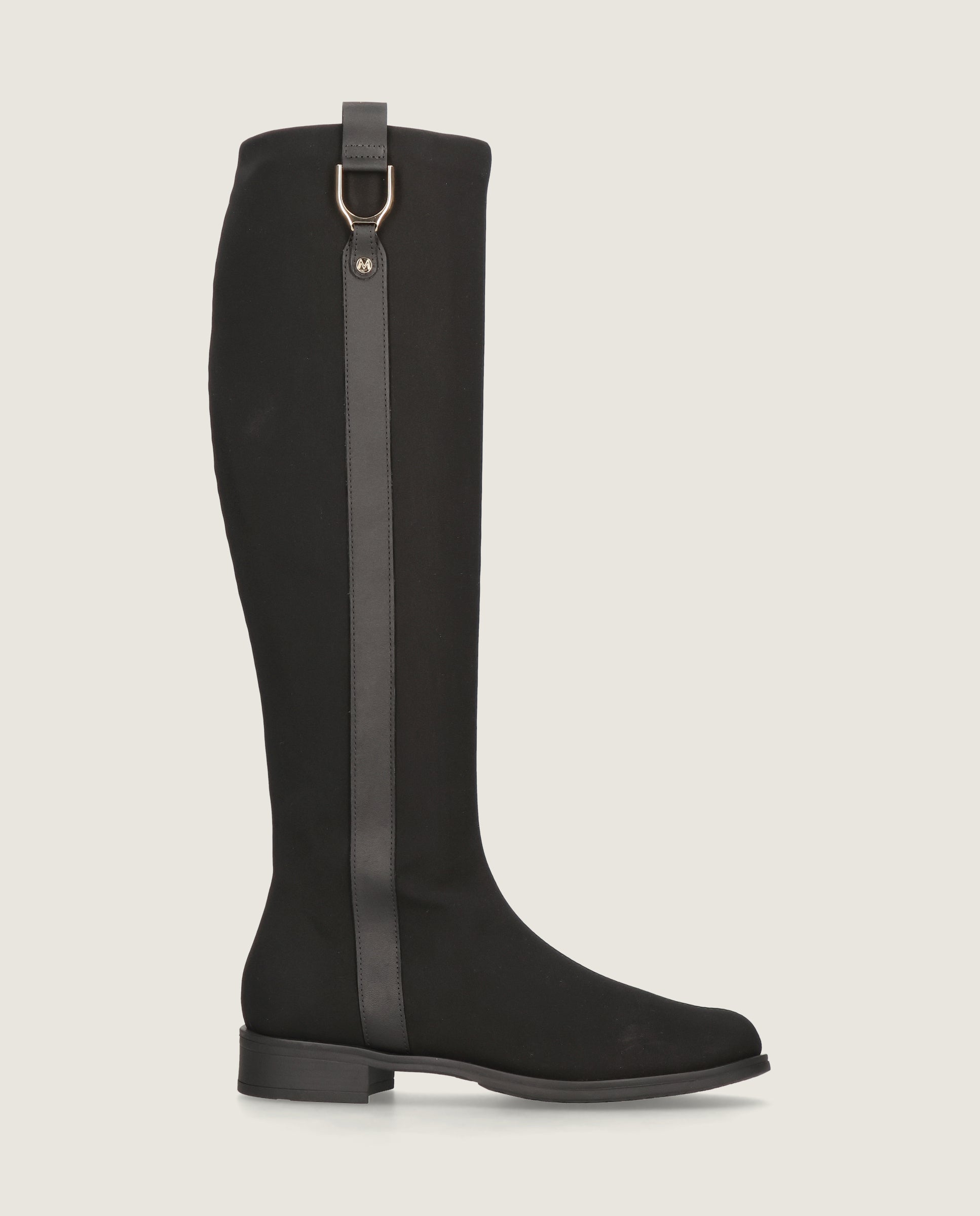 Botas Napoli Negros Tejidos
