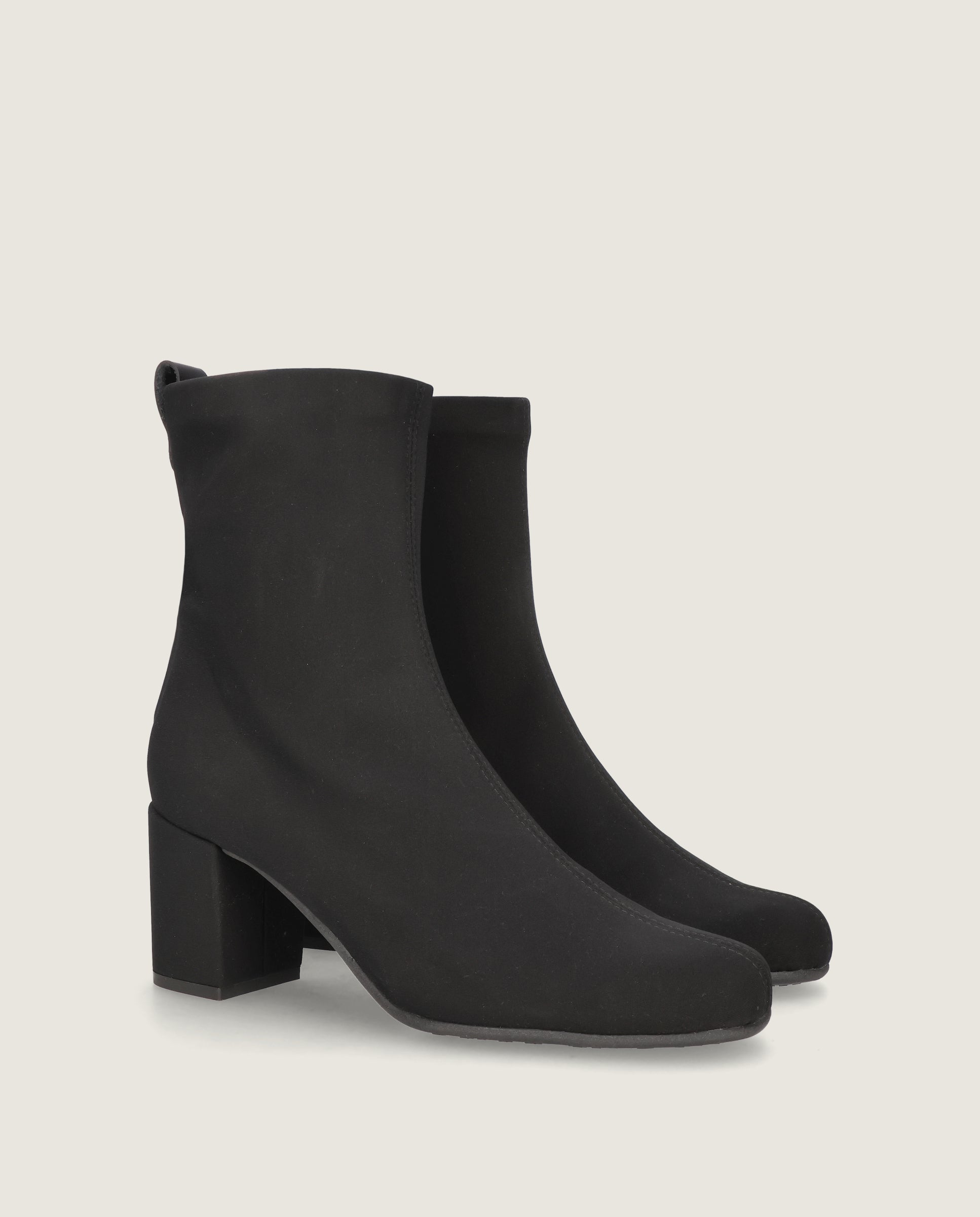 Botines Bologna Negros Tejidos