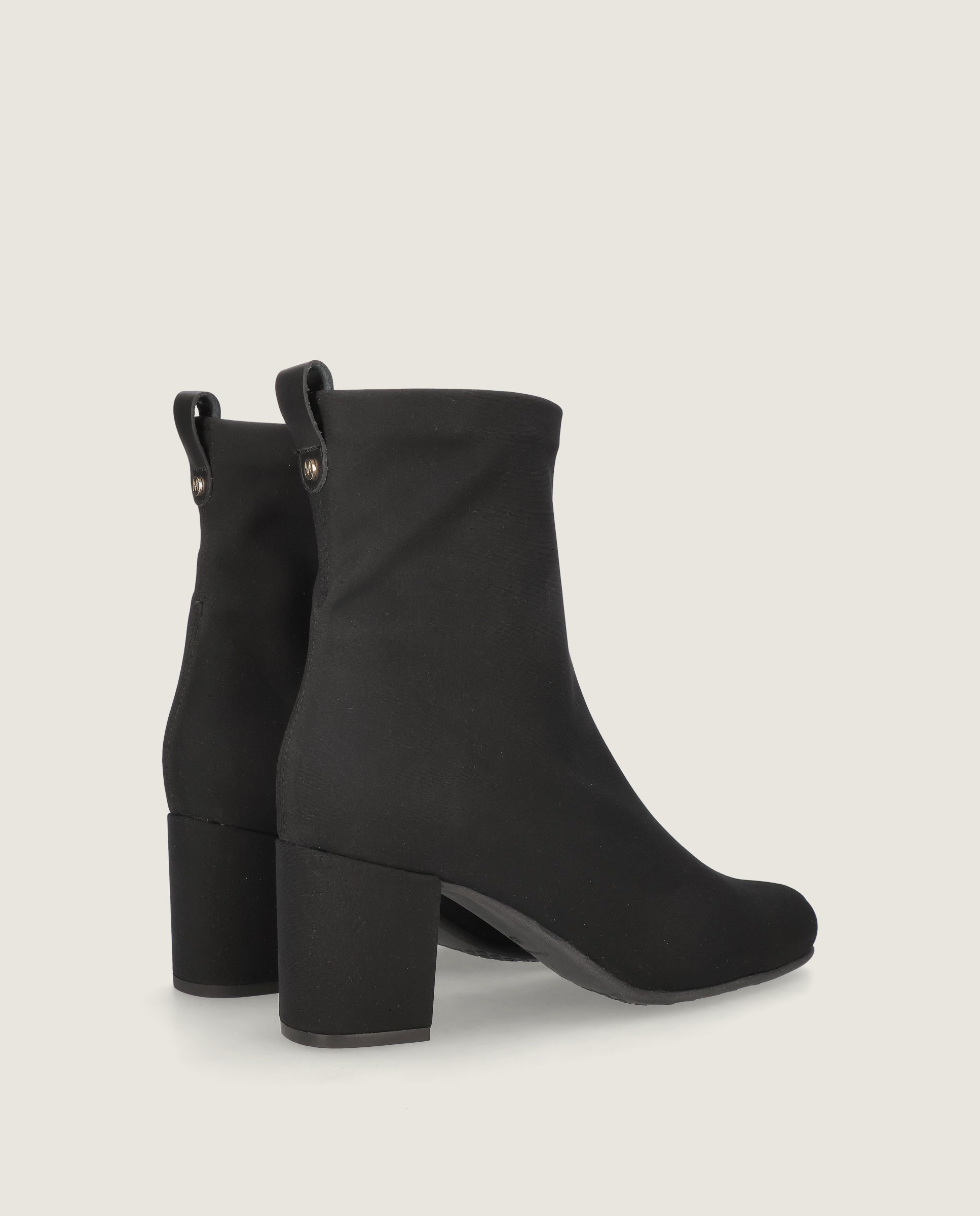 Botines Bologna Negros Tejidos
