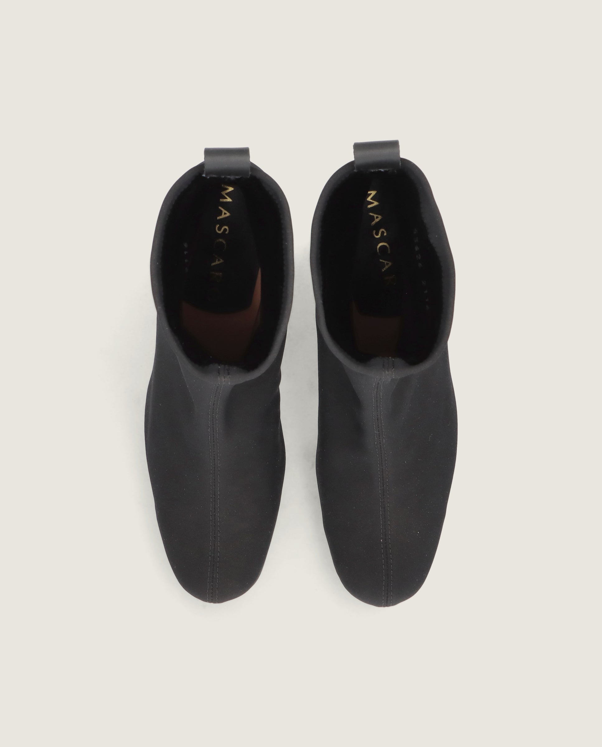 Botines Bologna Negros Tejidos
