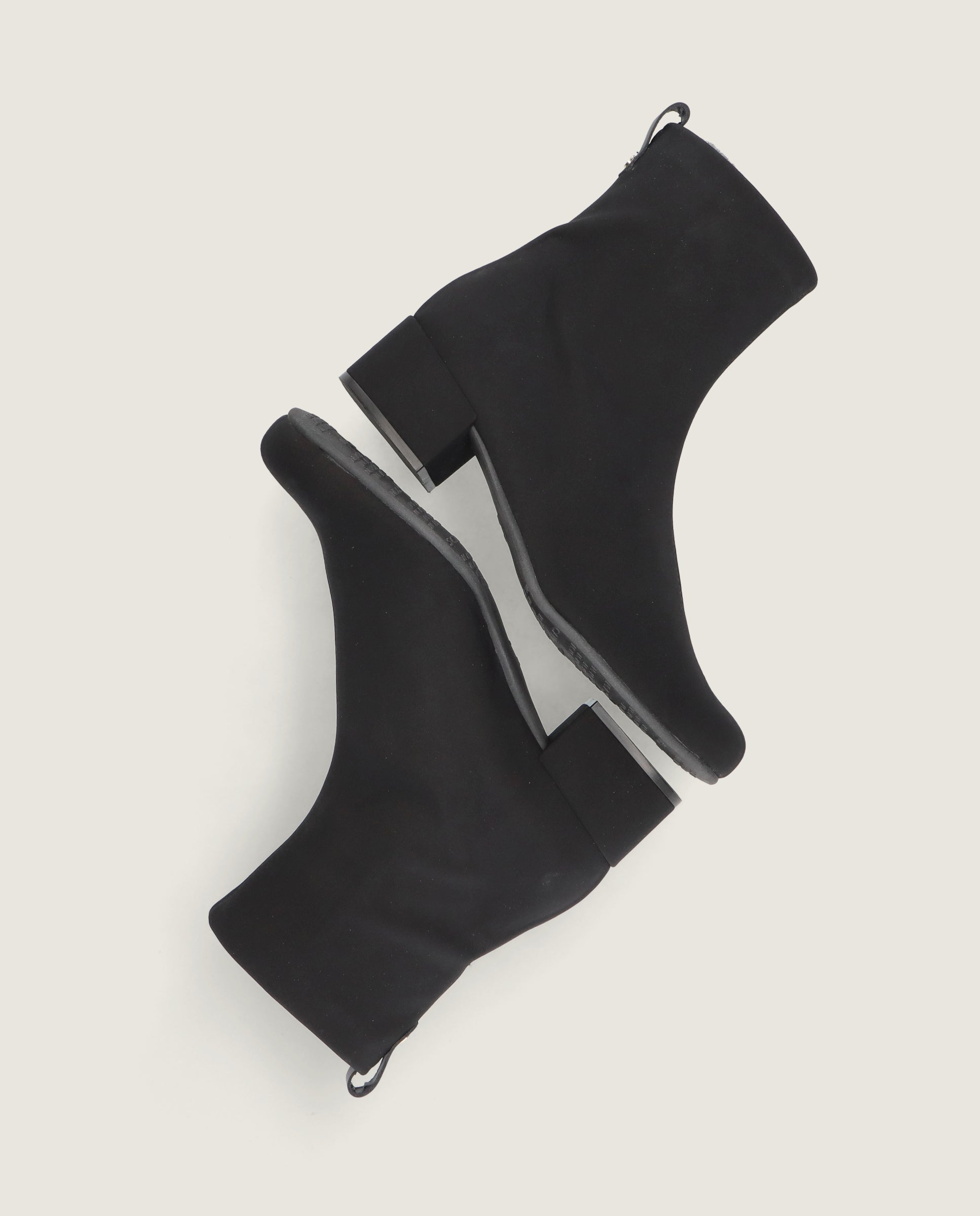 Botines Milan Negros Tejidos