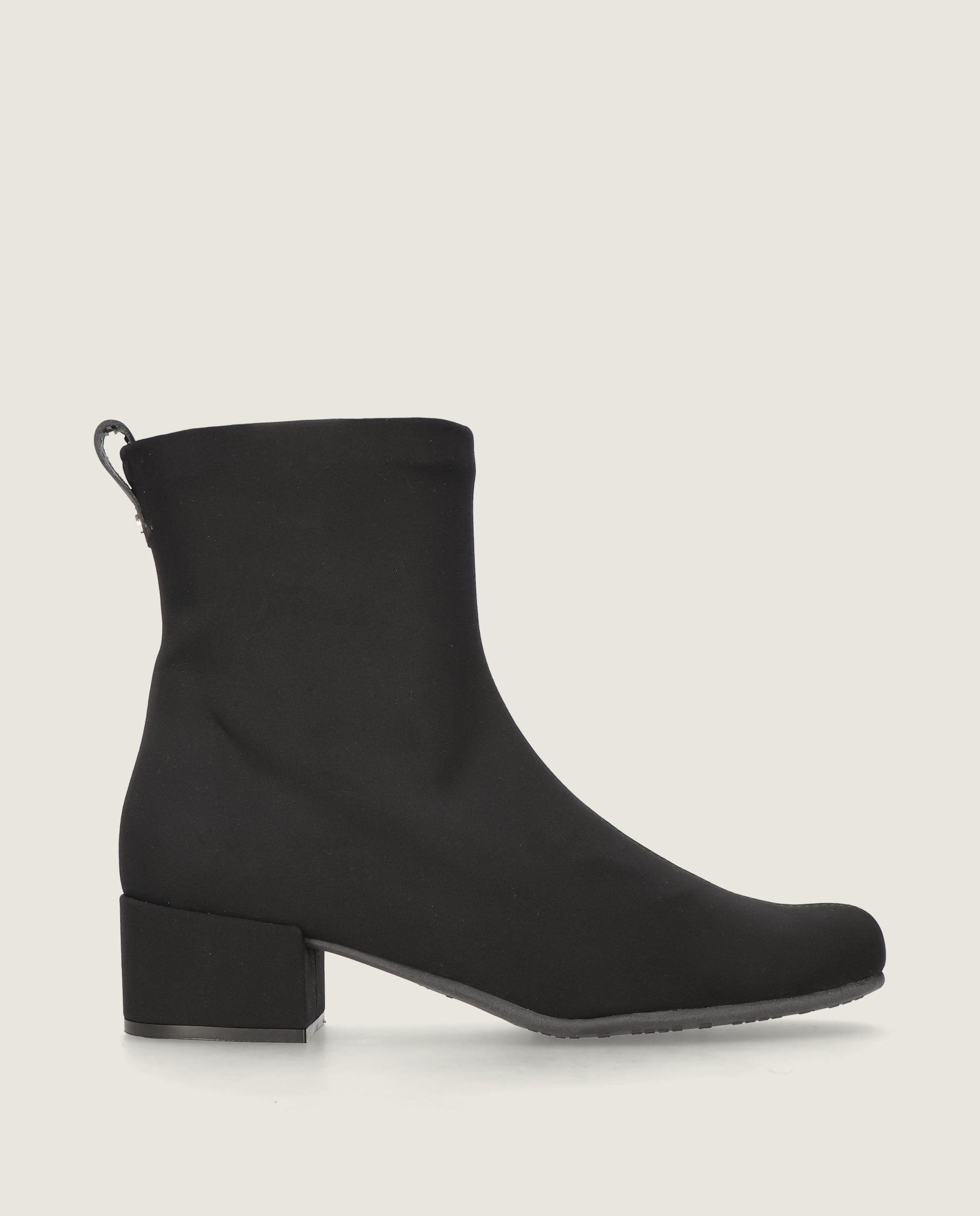 Botines Milan Negros Tejidos