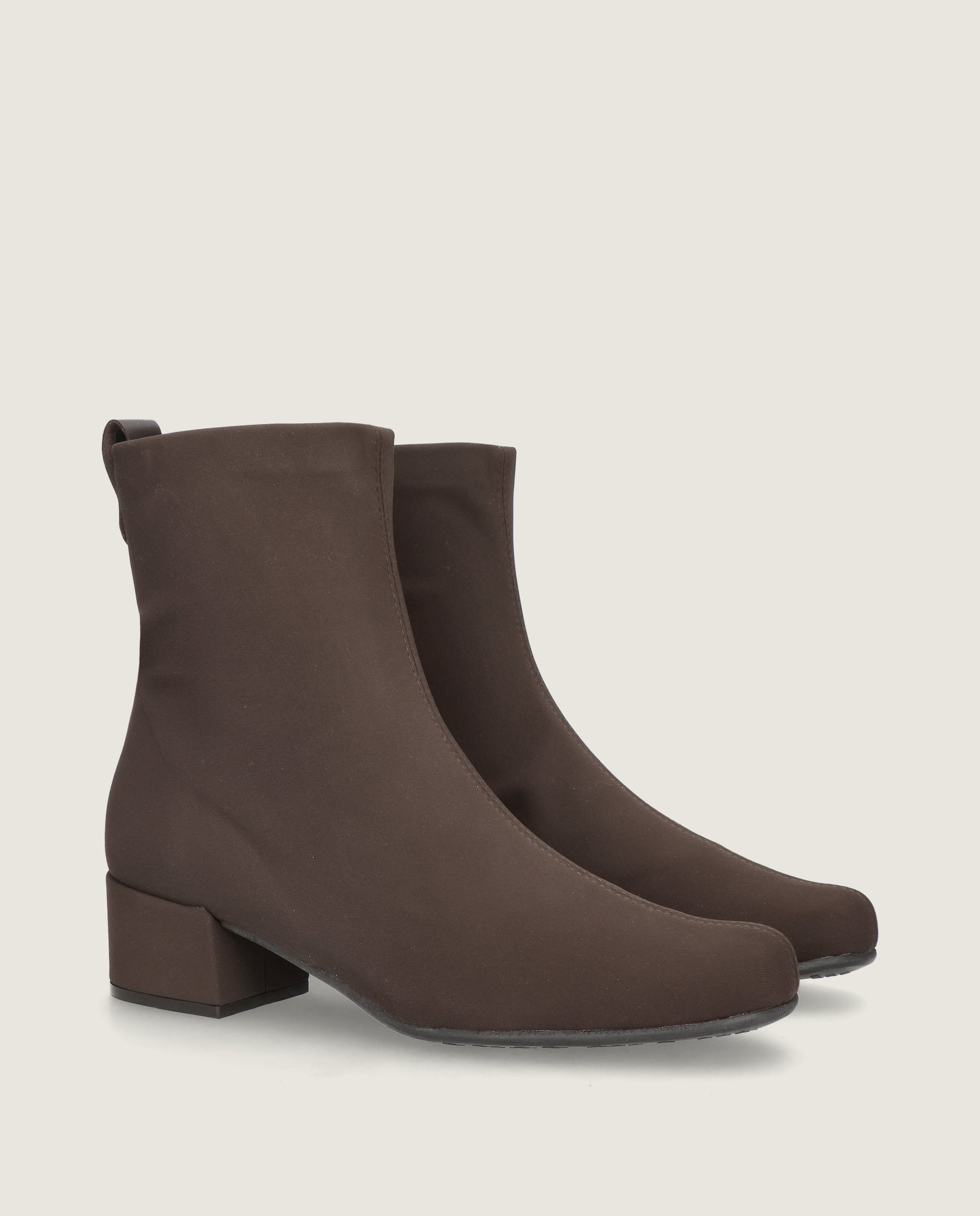 Botines Milan Marrones Tejidos