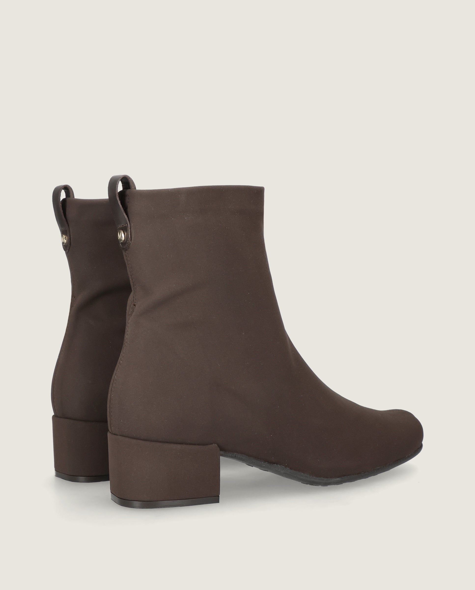 Botines Milan Marrones Tejidos