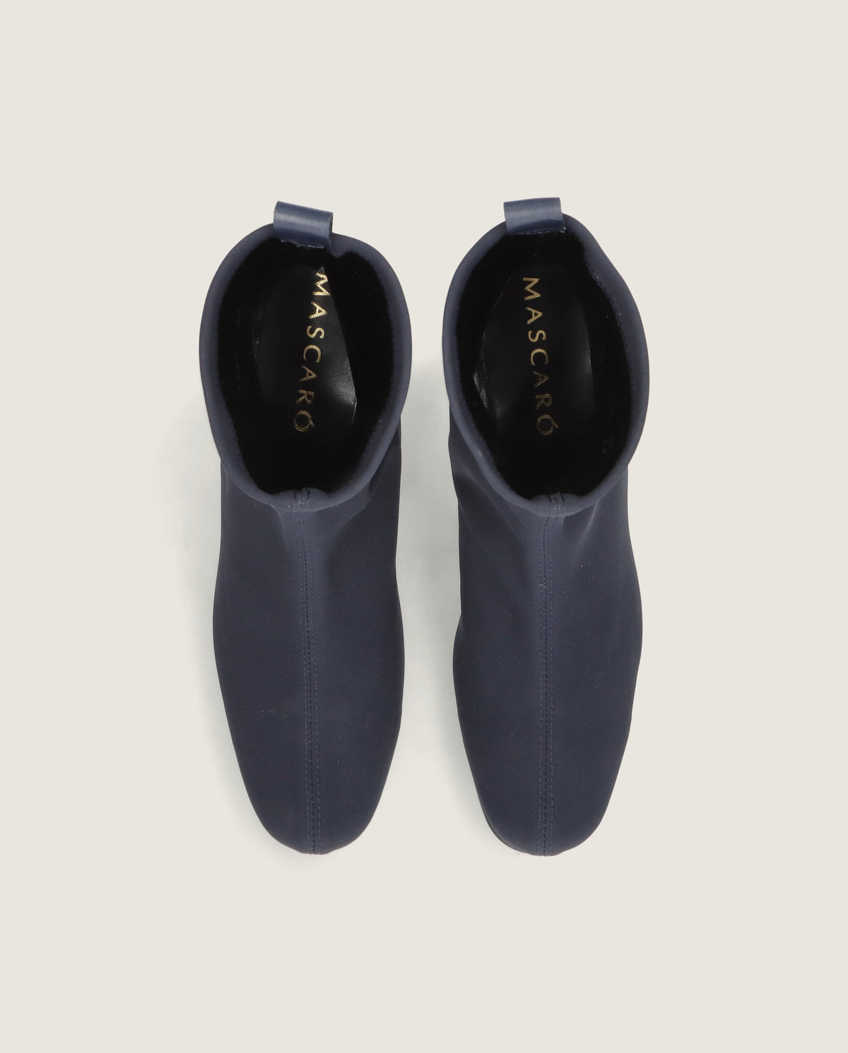Bottines Milan bleues tissées