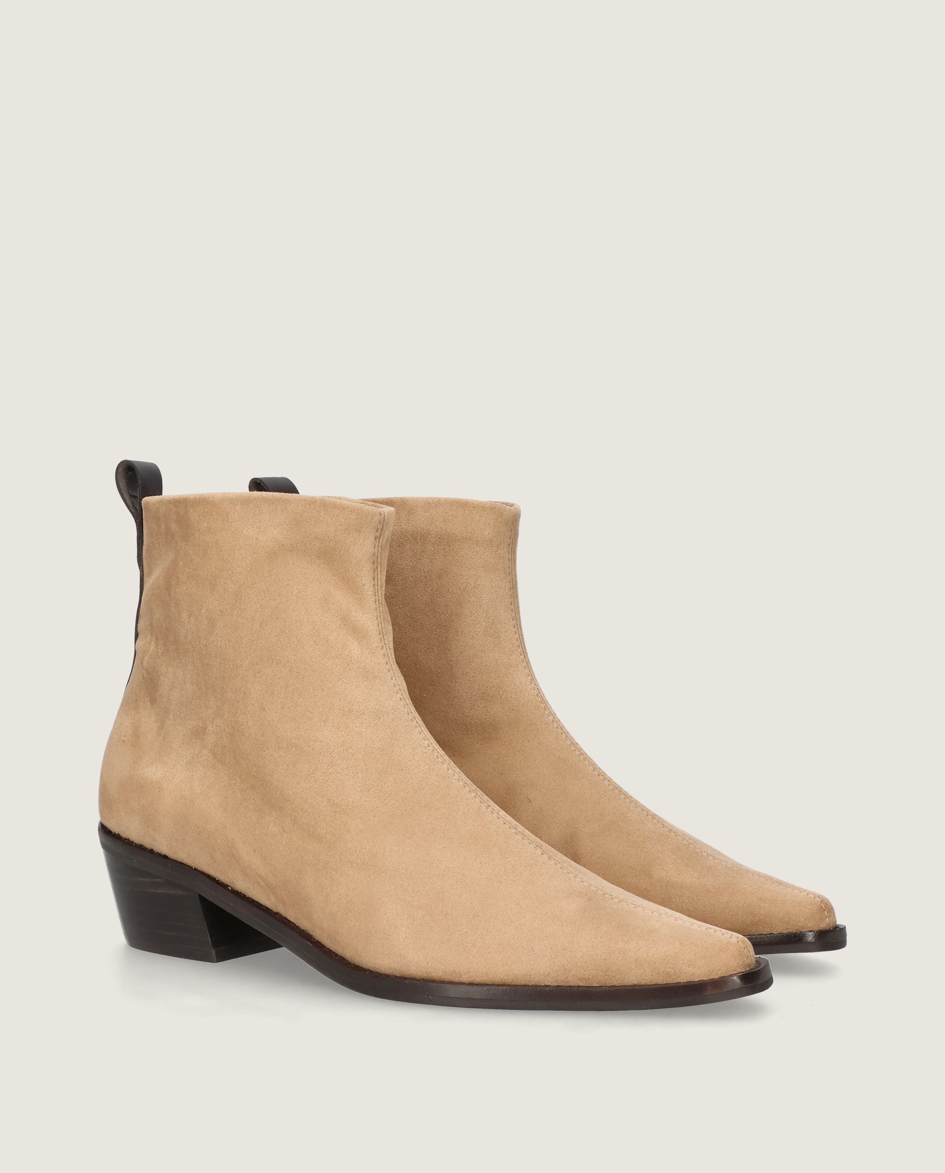 Botines Nashville Marrones Tejidos
