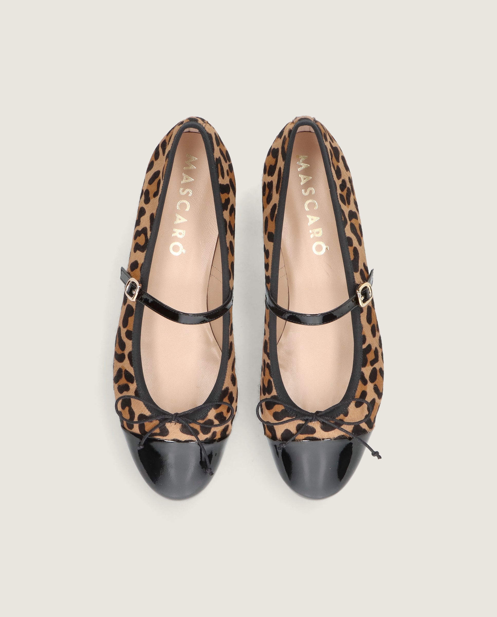 Vue alternative de Ballerines Audrey à imprimé animal et poney par Mascaro