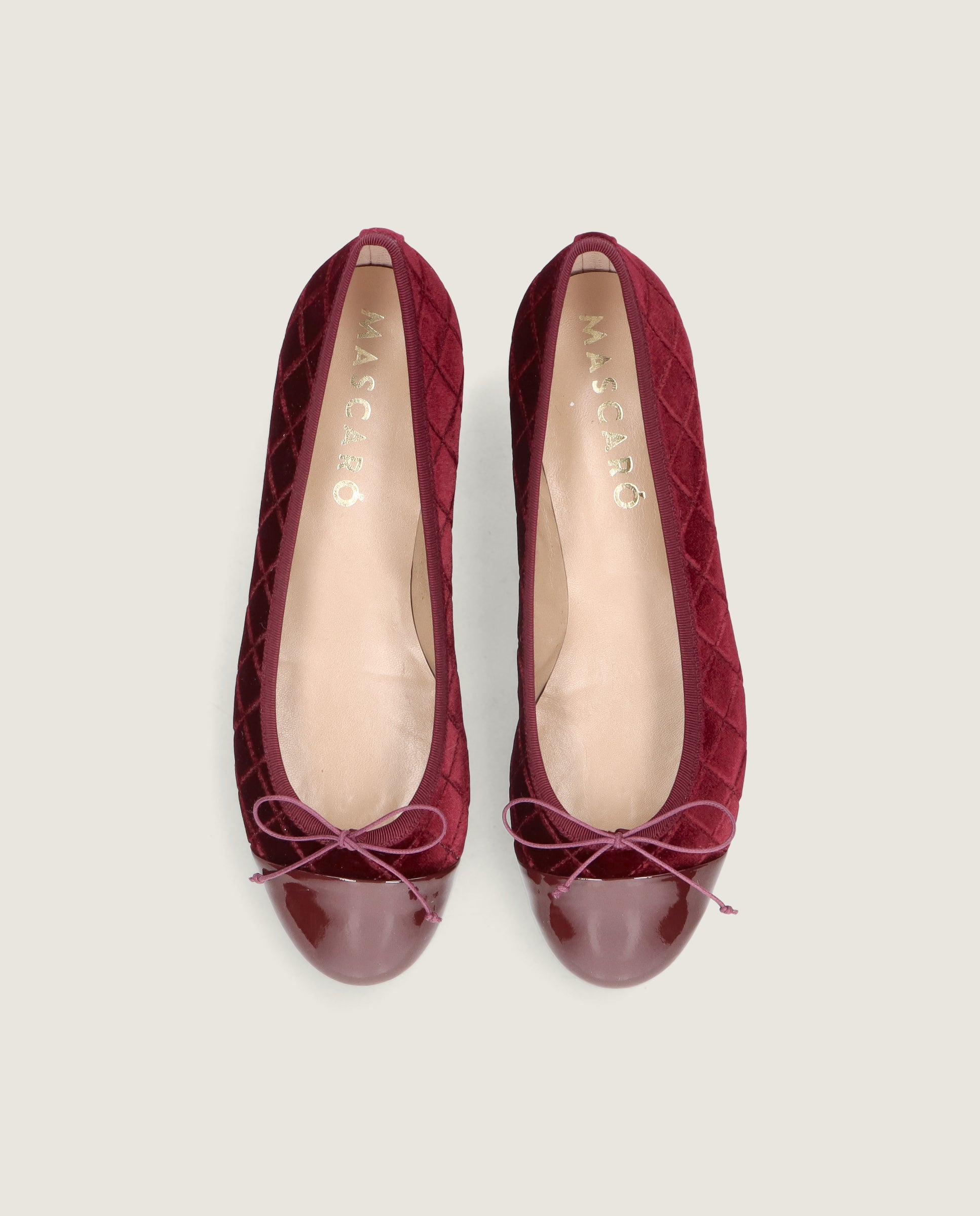 Vista alternativa de Bailarinas Audrey Rojos Tejidos por Mascaro