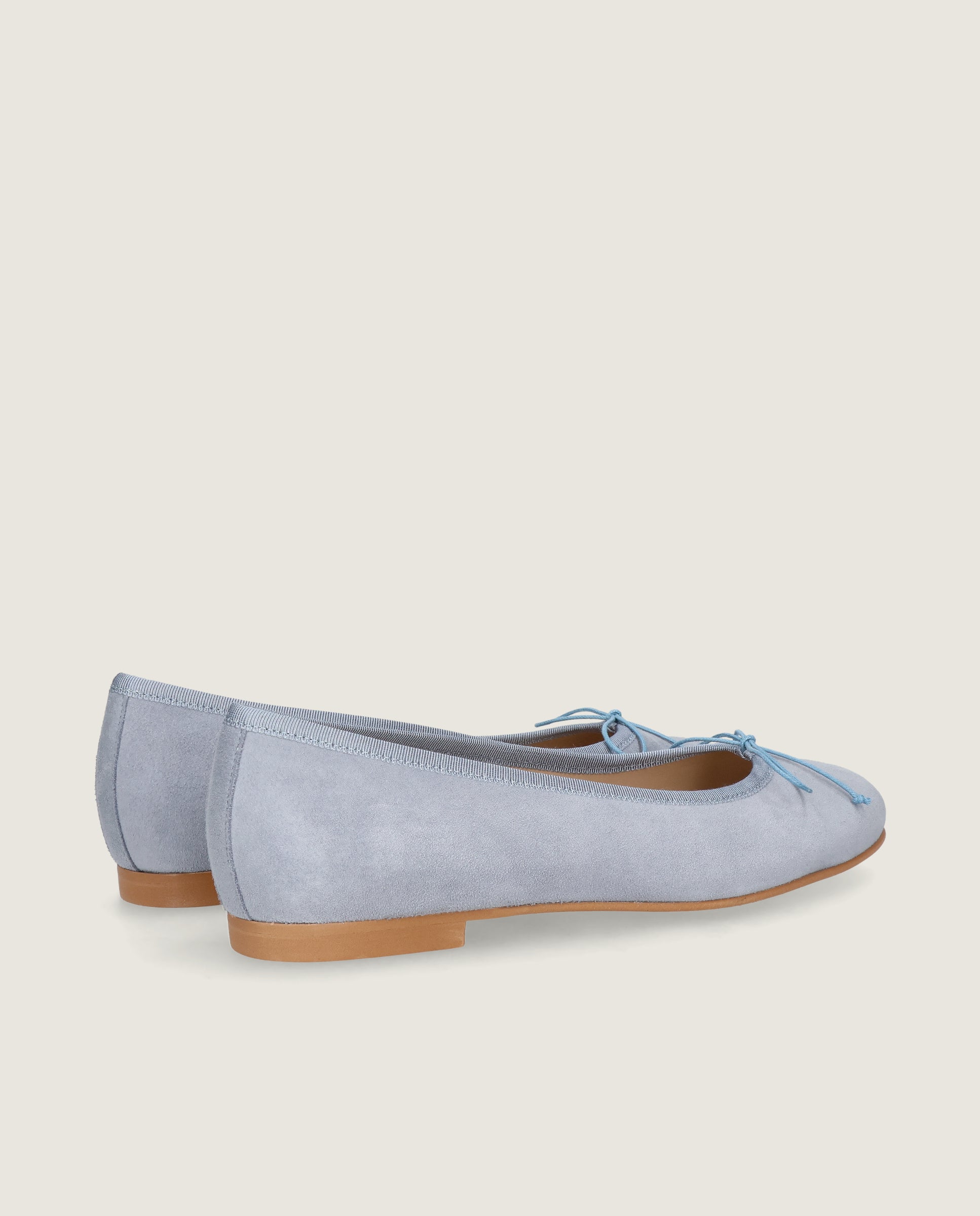 Bailarinas Audrey Azules Pieles metalizadas