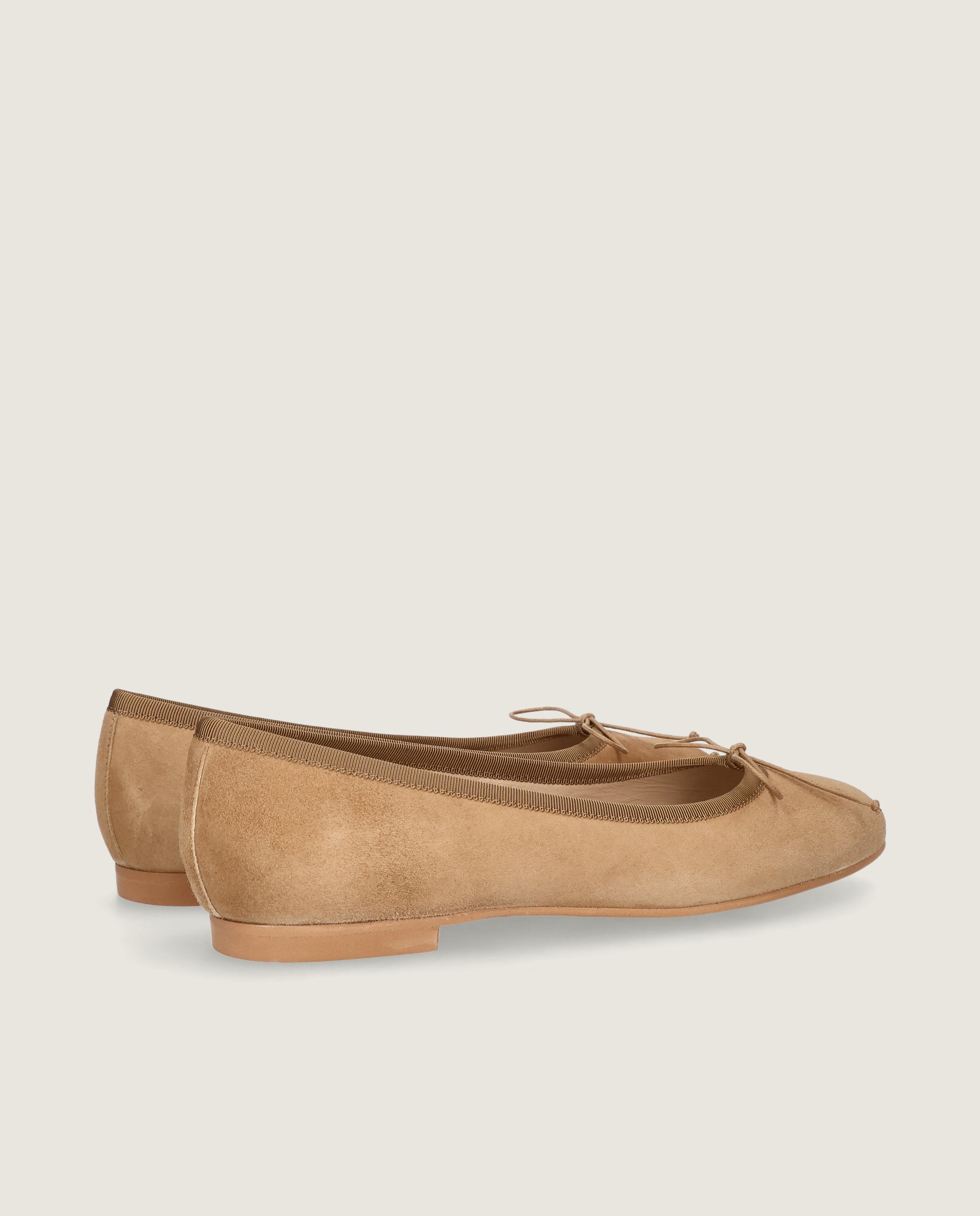 Bailarinas Audrey Marrones Pieles metalizadas