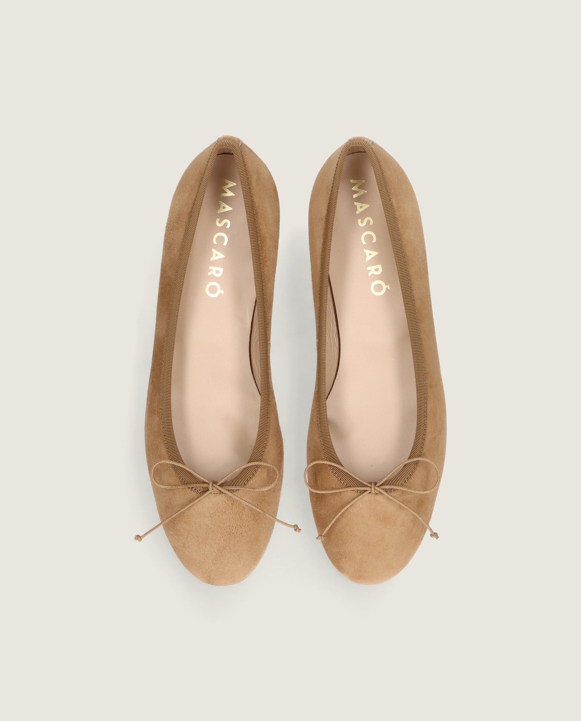 Bailarinas Audrey Marrones Pieles metalizadas