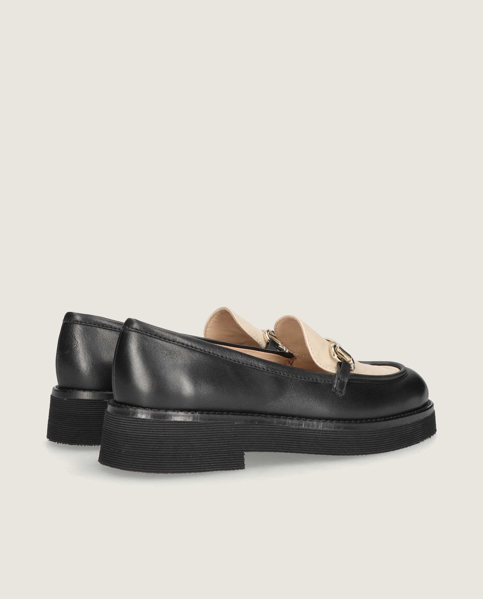 Loafers Terry Negros Piel