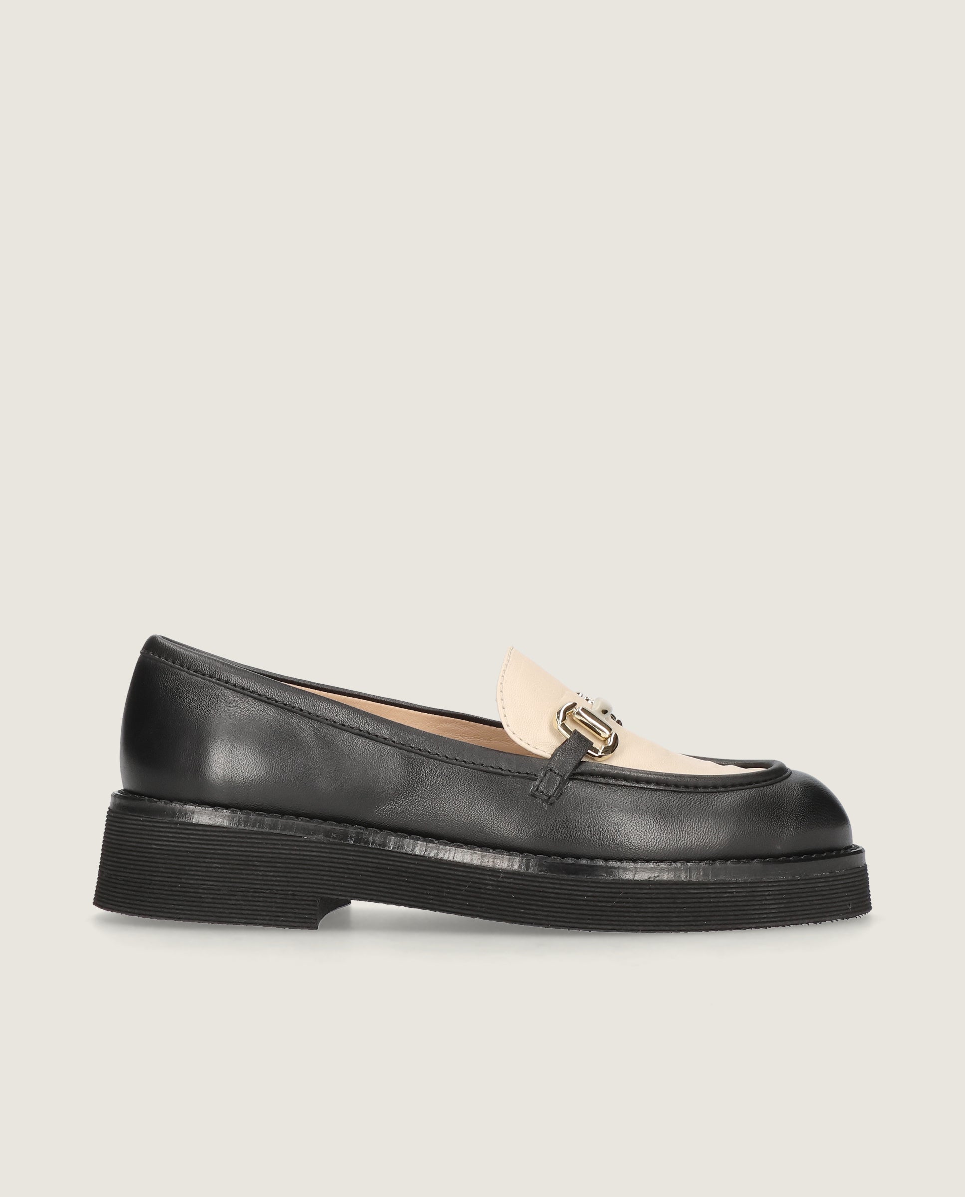 Loafers Terry Negros Piel