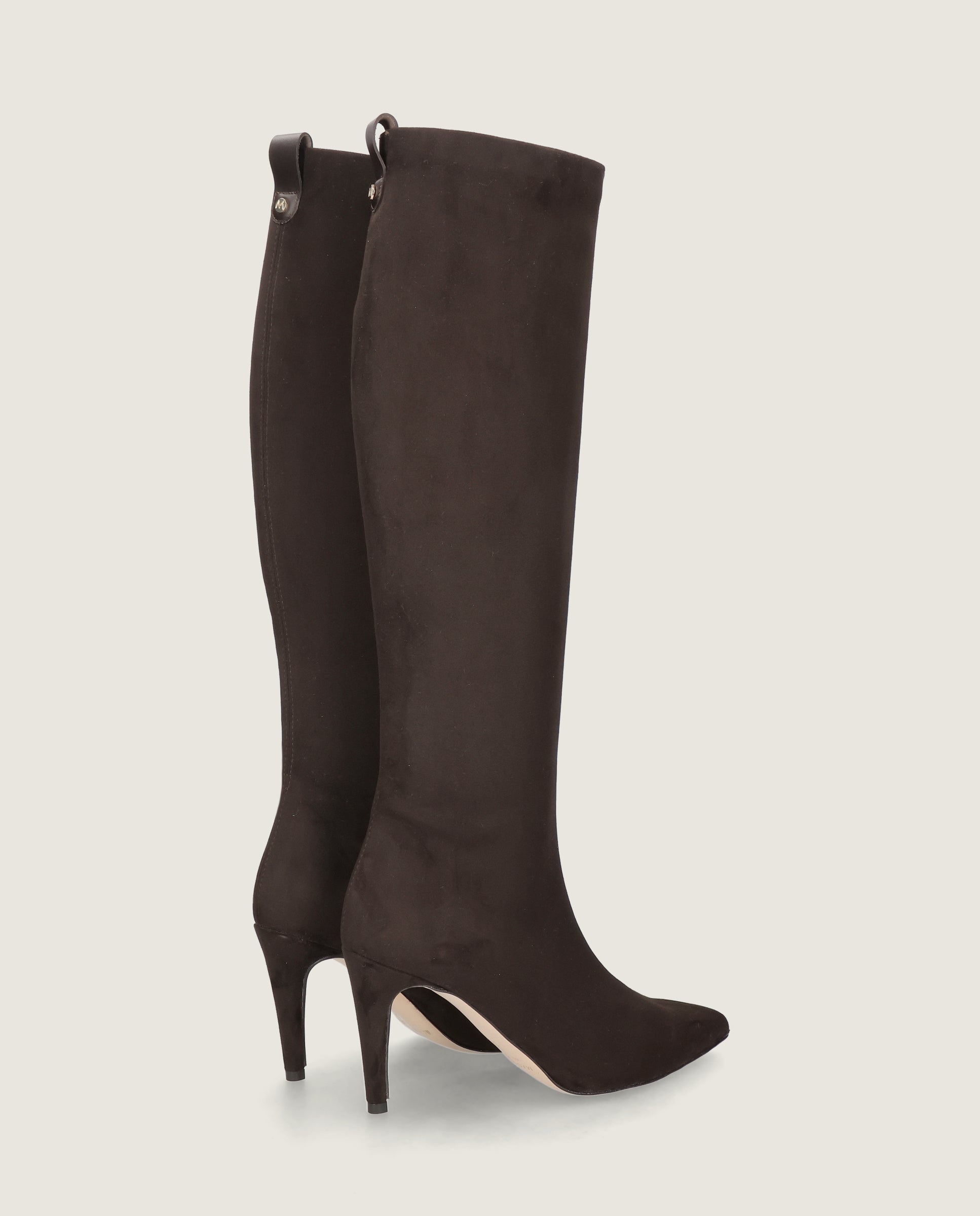 Botas Alya Marrones Tejidos