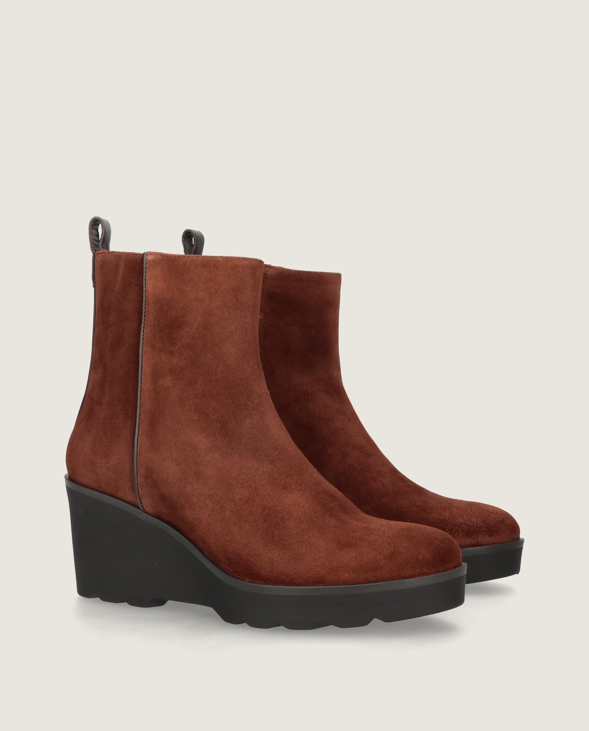 Botines Colette Marrones Ante