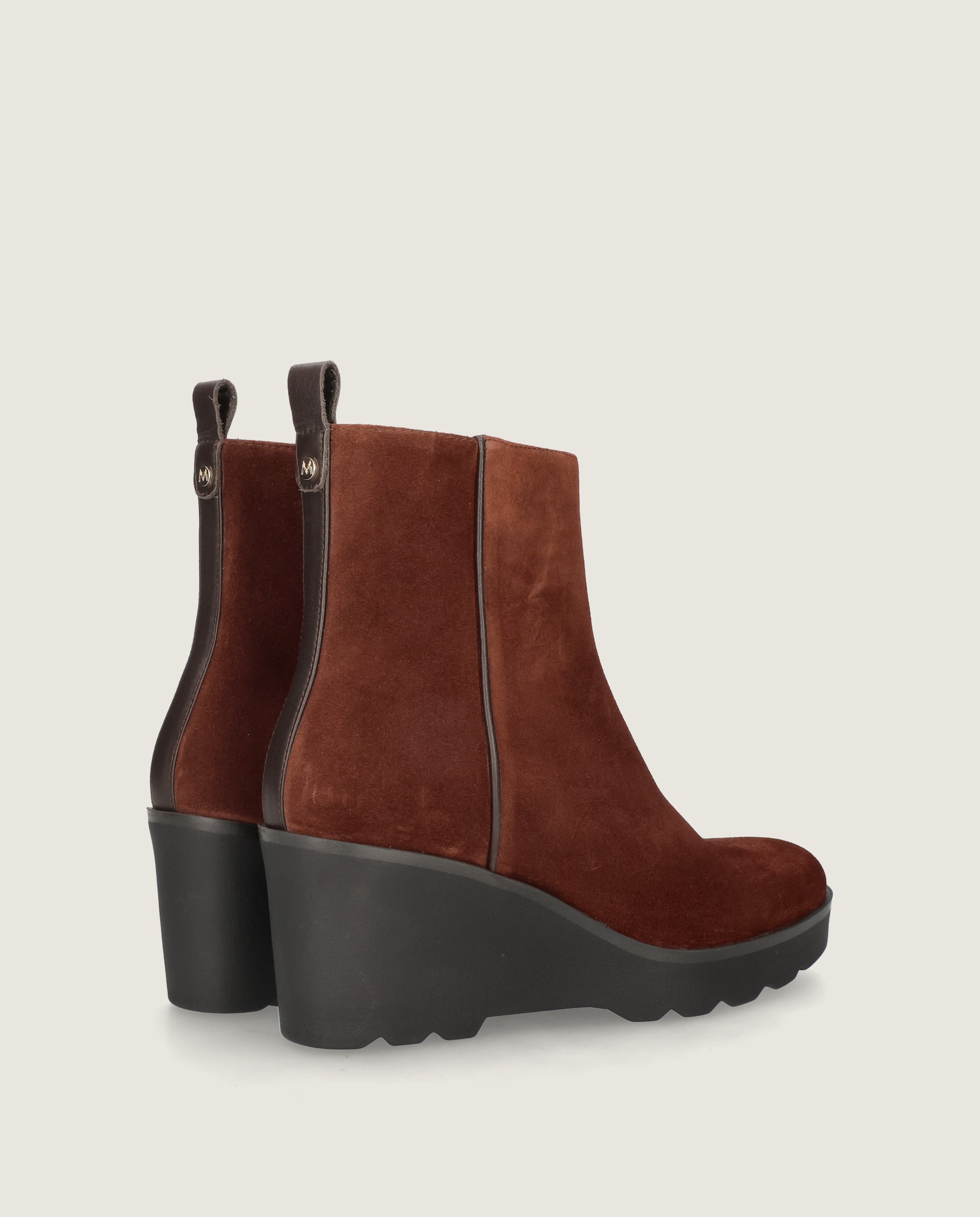 Botines Colette Marrones Ante