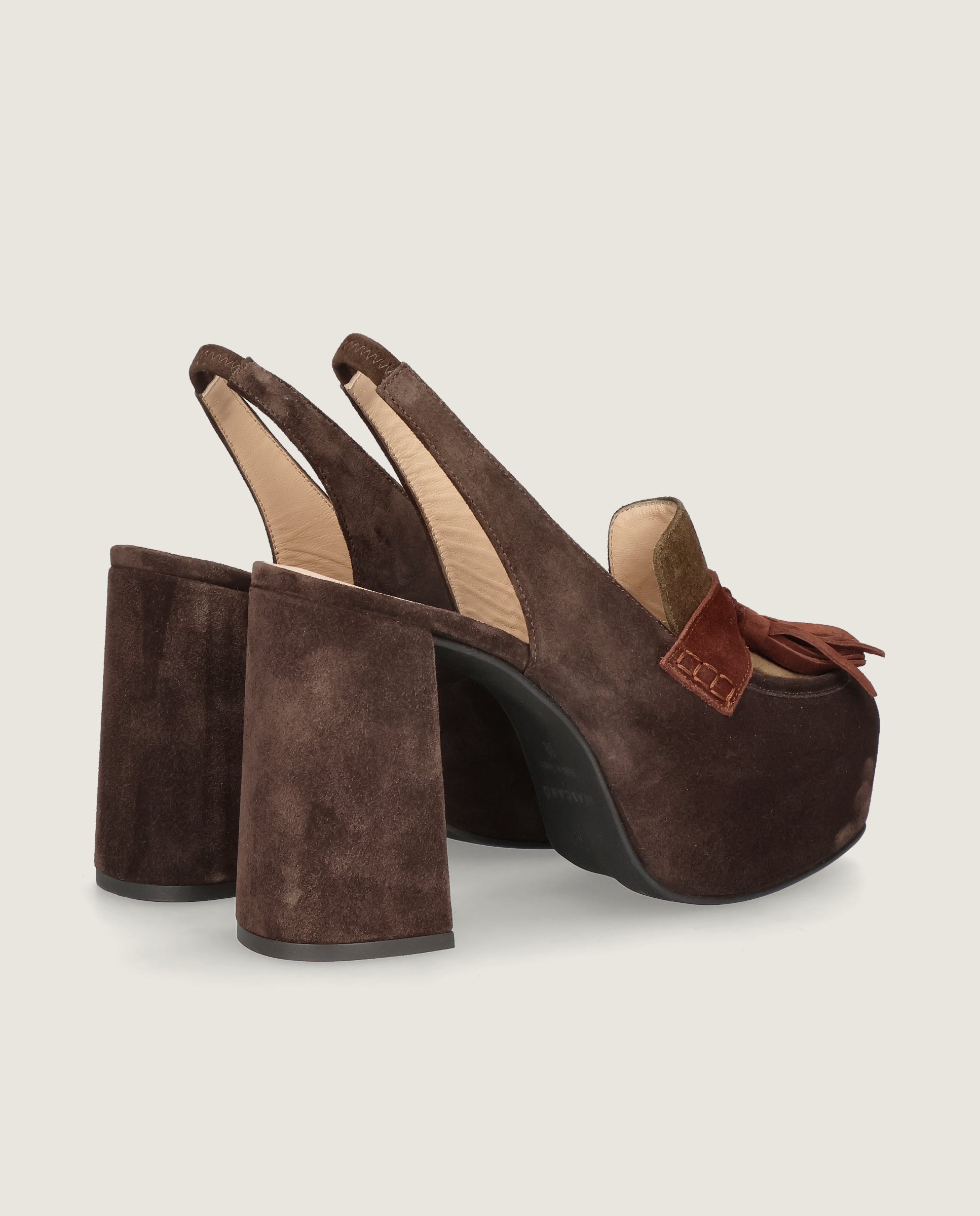 Loafers Anna Marrones Ante