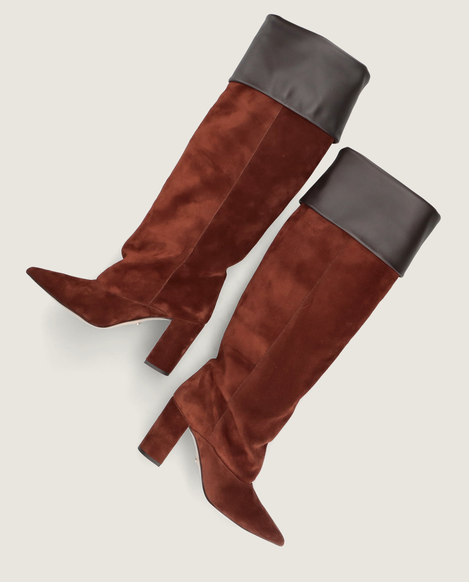 Botas Alya Marrones Ante