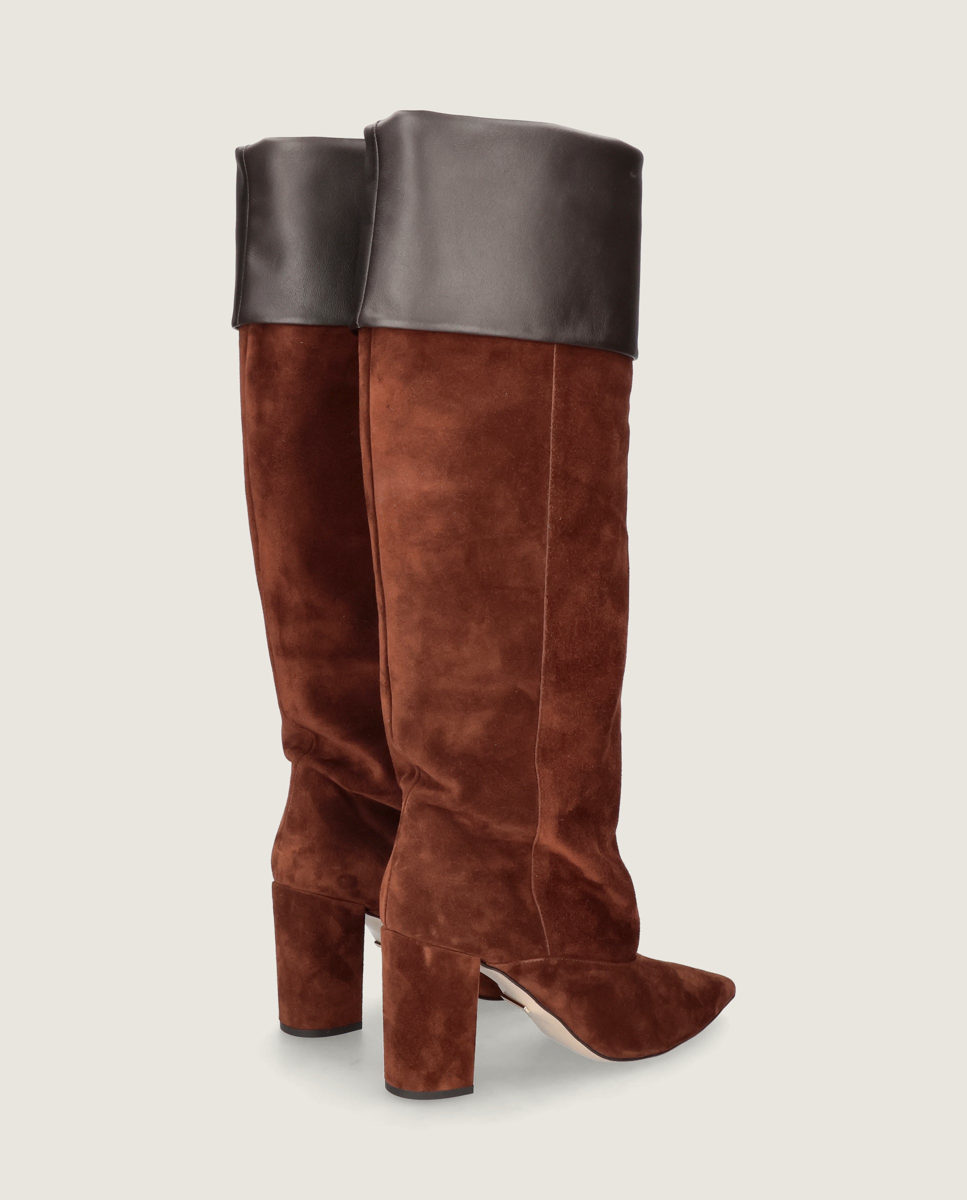 Botas Alya Marrones Ante