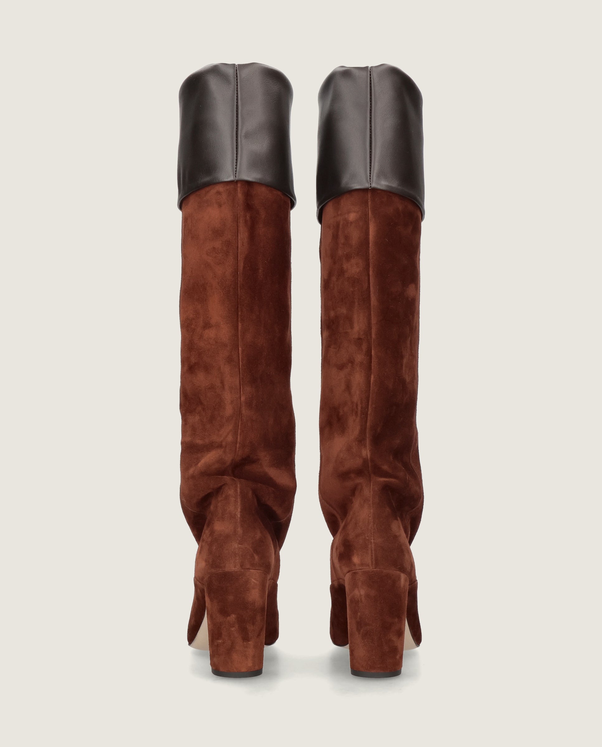 Botas Alya Marrones Ante