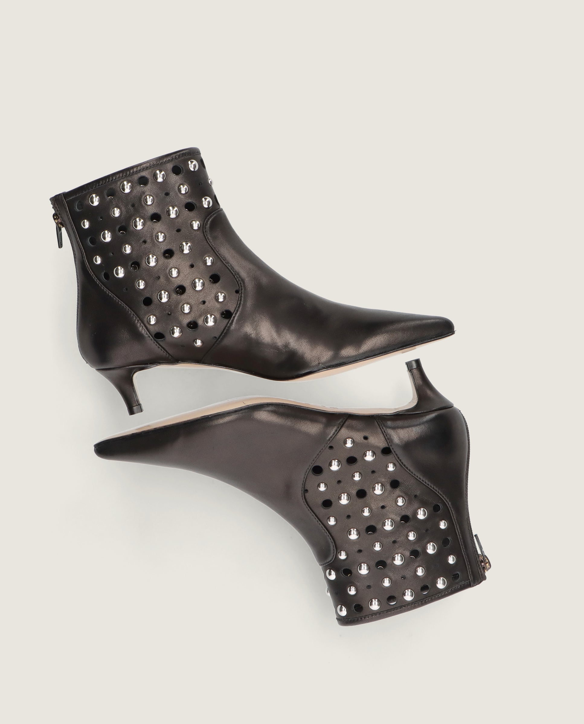 Botines Marine Negros Piel