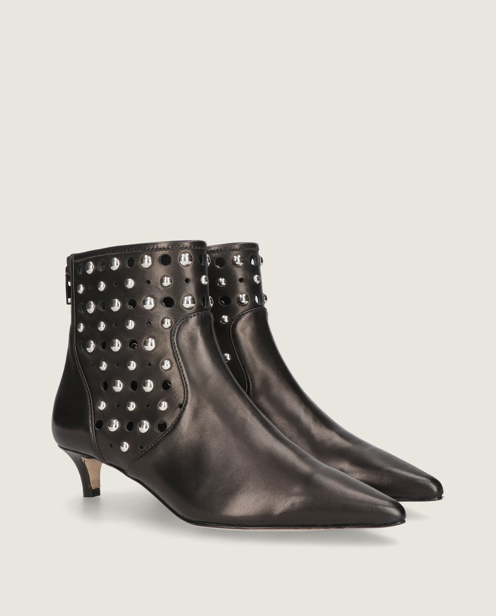 Botines Marine Negros Piel