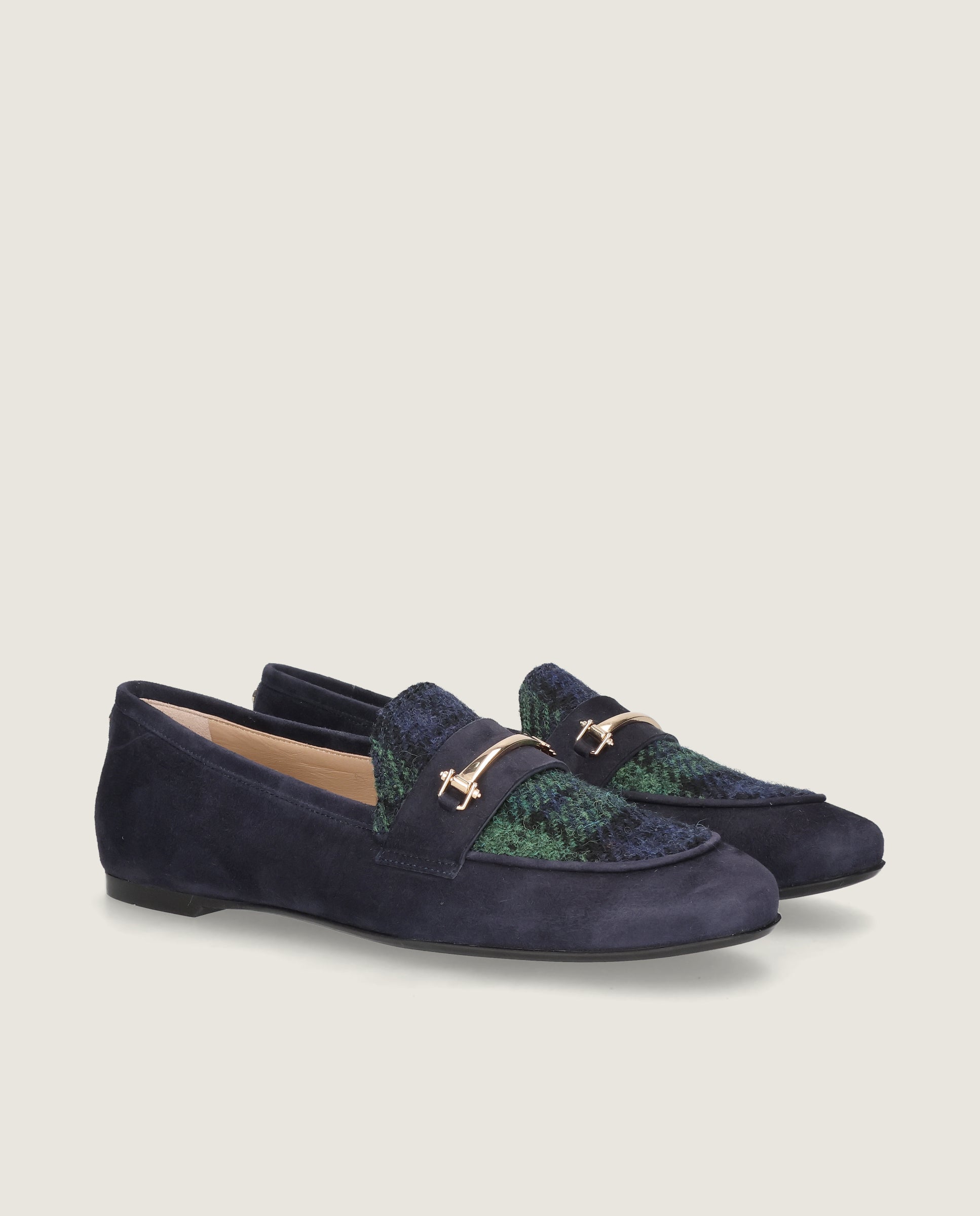 Loafers Faye Azules Tejidos