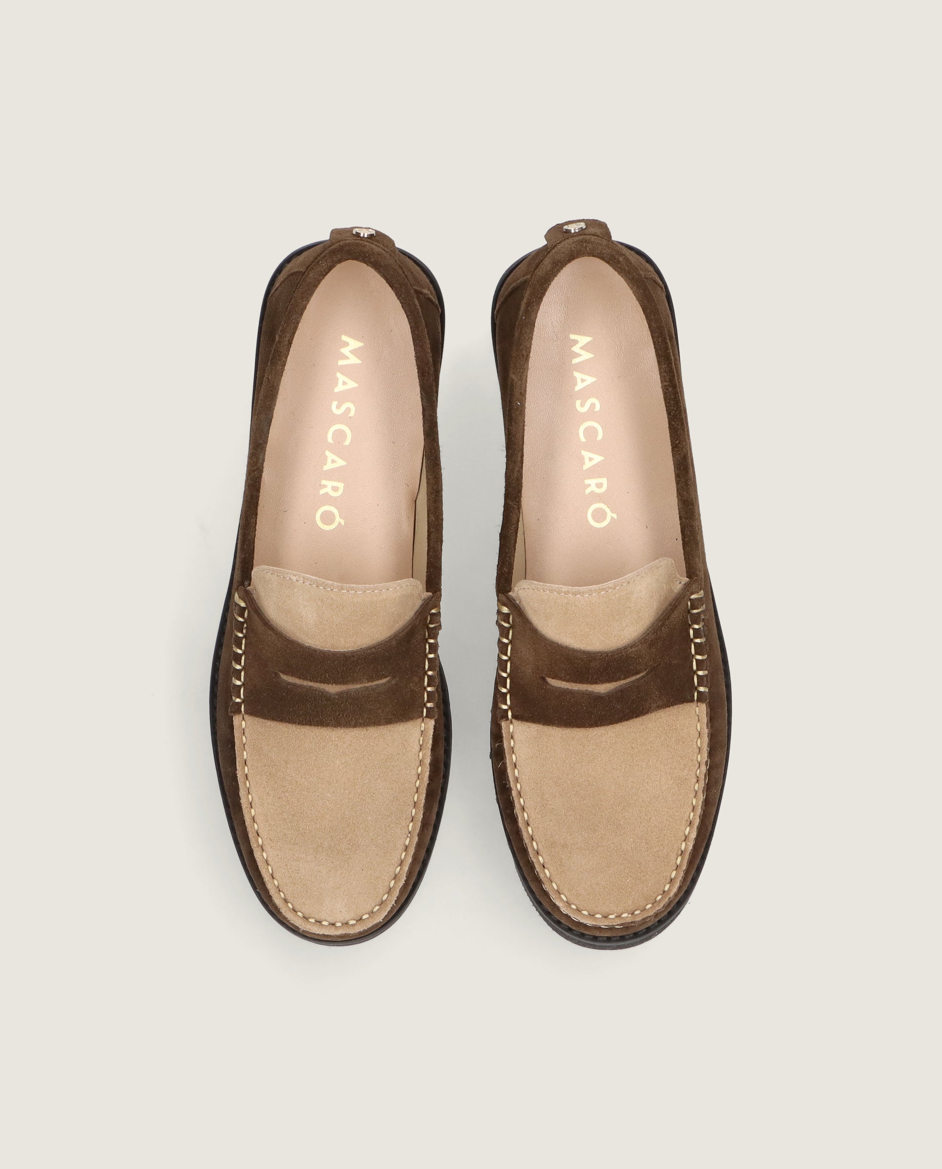Vista alternativa de Mocasines Josephine Verdes Ante por Mascaro