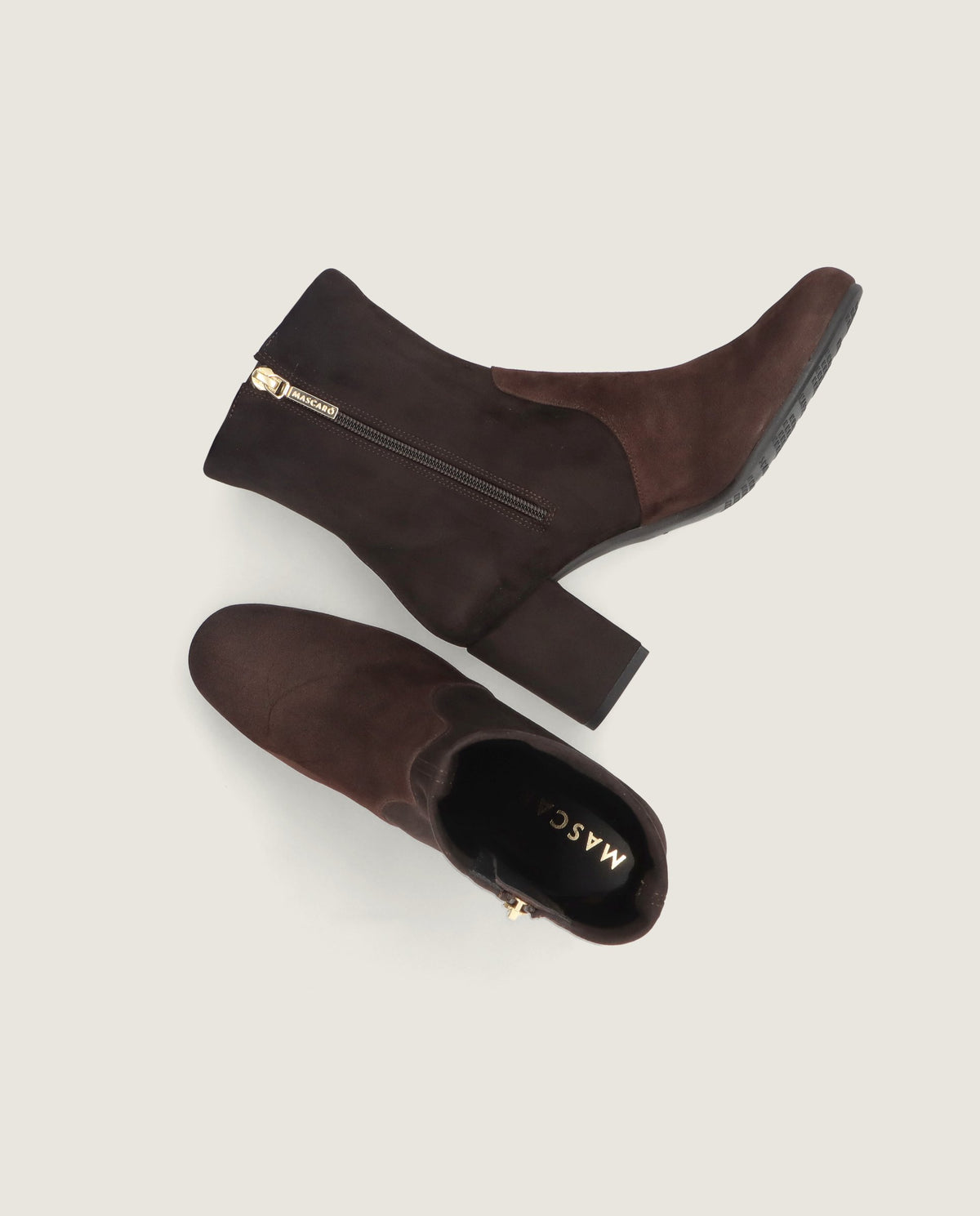 Botines Bologna Marrones Tejidos