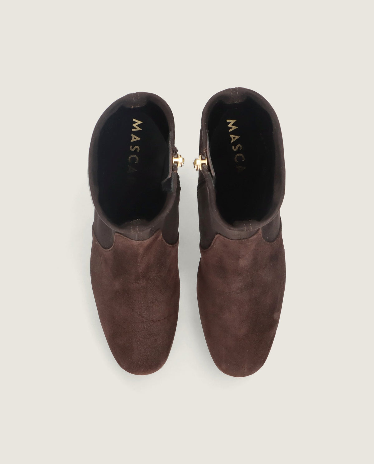 Botines Bologna Marrones Tejidos