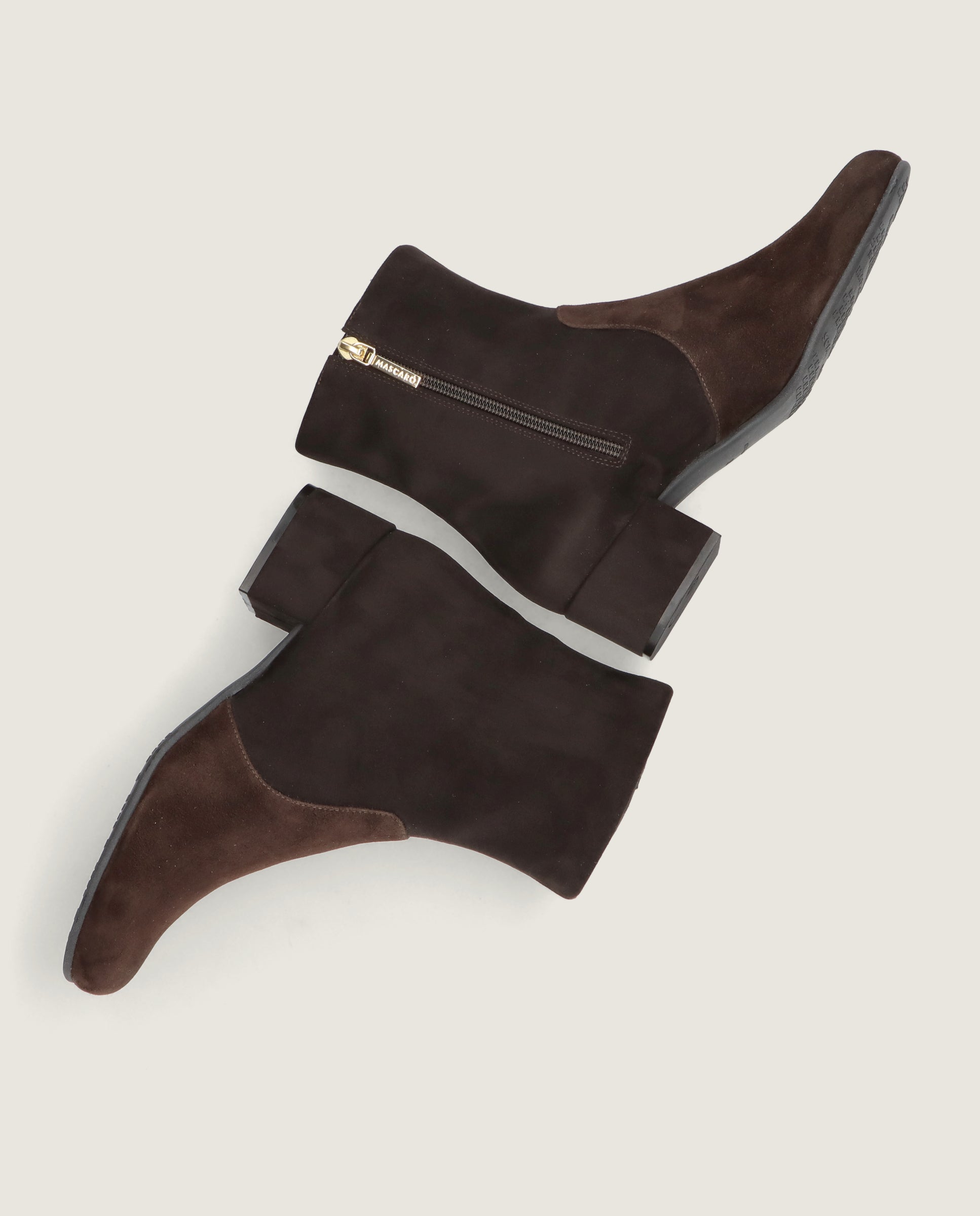 Botines Milan Marrones Tejidos