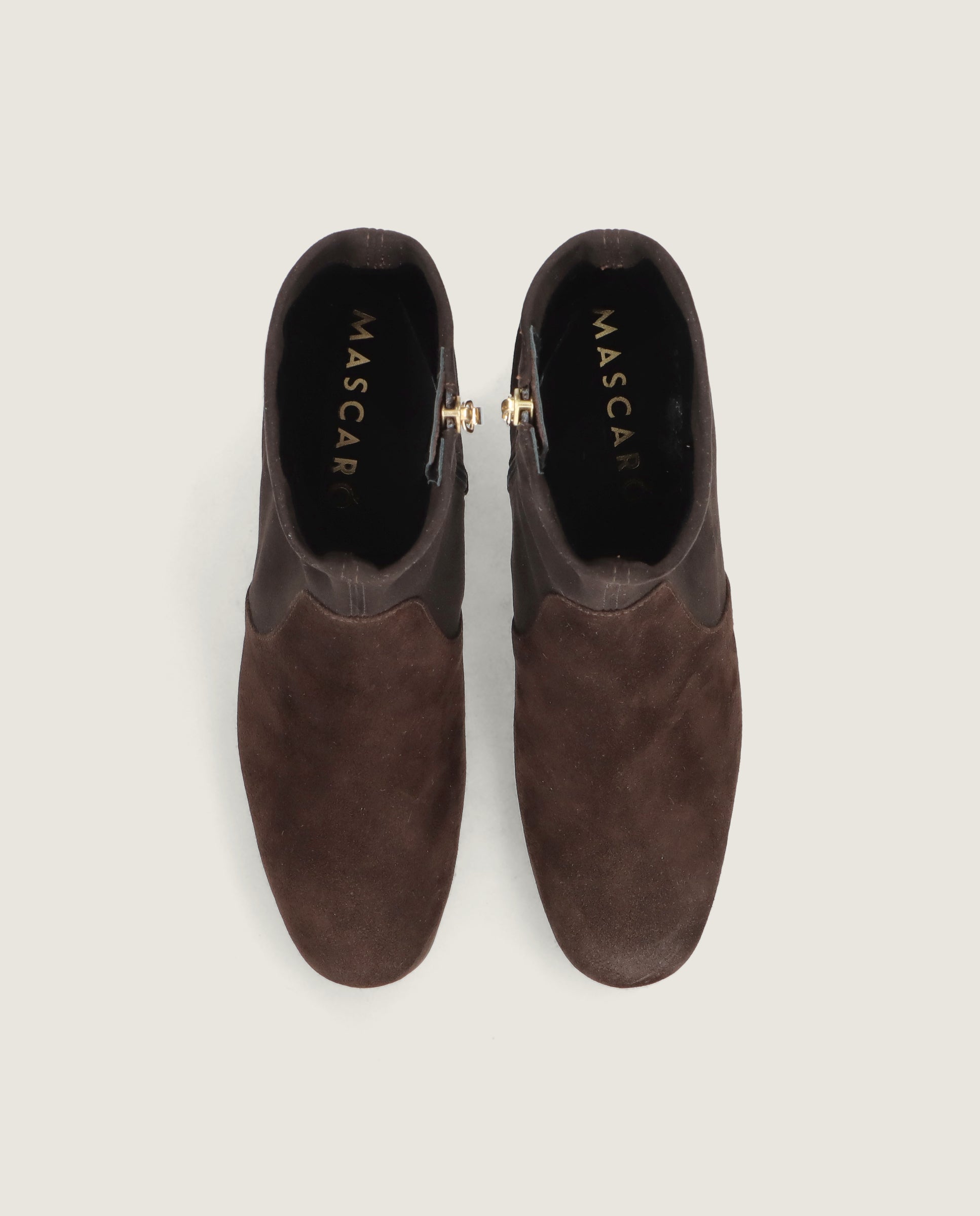 Botines Milan Marrones Tejidos