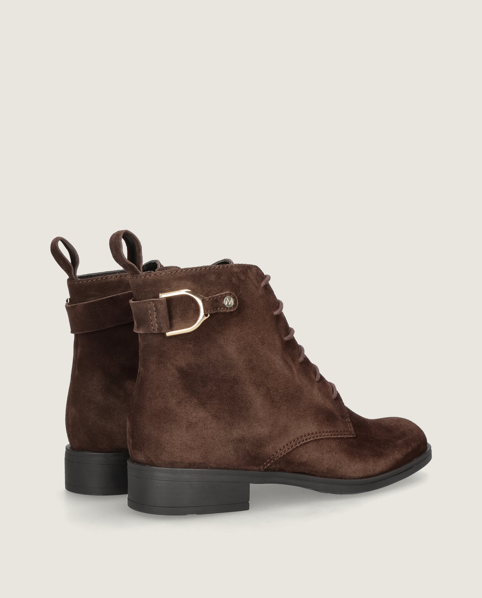 Botines Napoli Marrones Ante