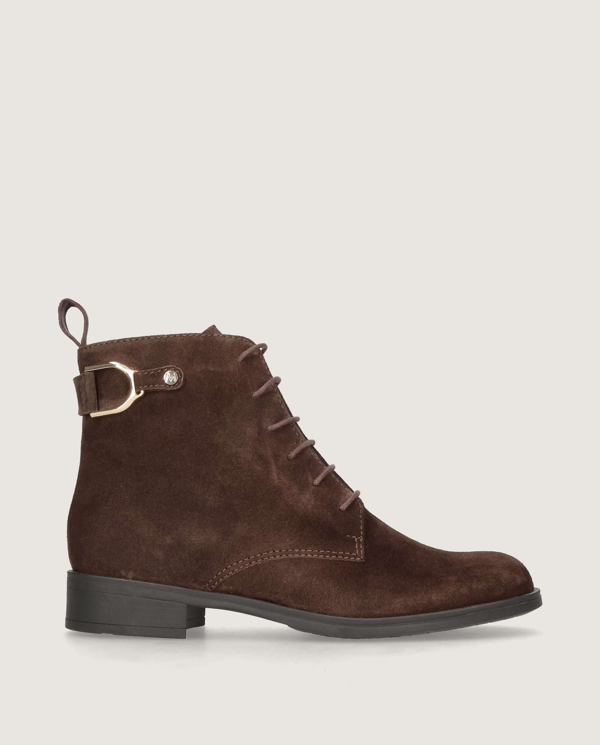 Botines Napoli Marrones Ante